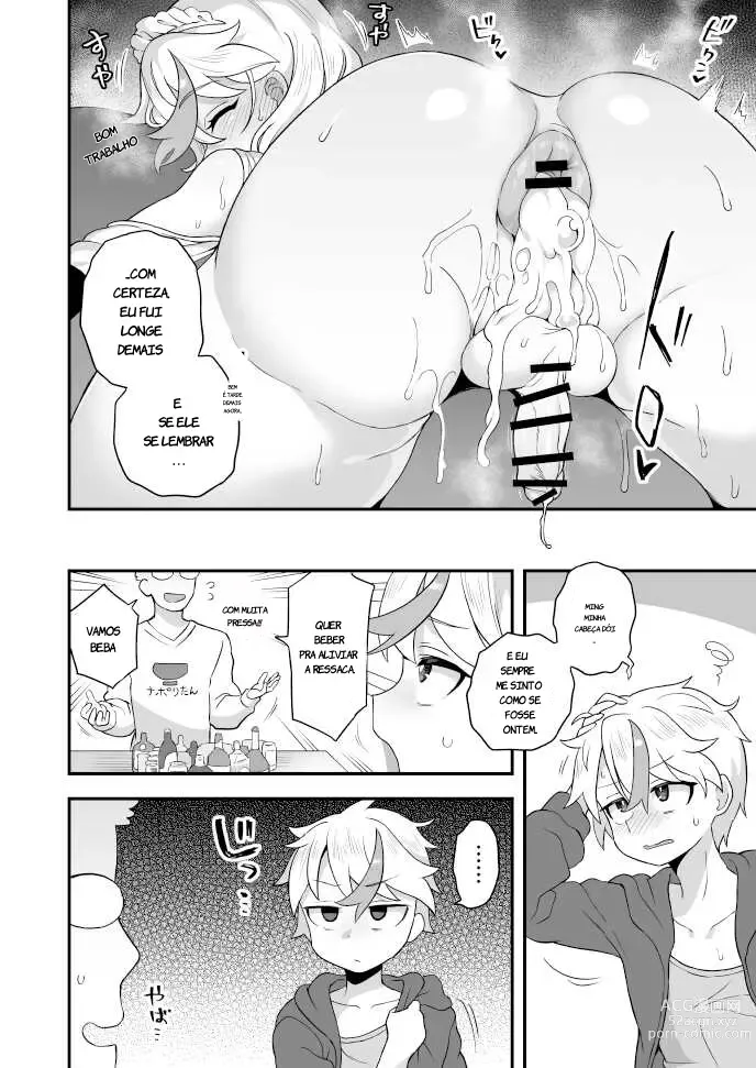 Page 7 of doujinshi Osake Daisuki Ore mo Daisuki