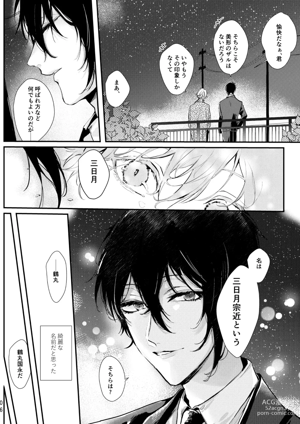 Page 7 of doujinshi Uso wa getsuyou no yoru ni oboreru