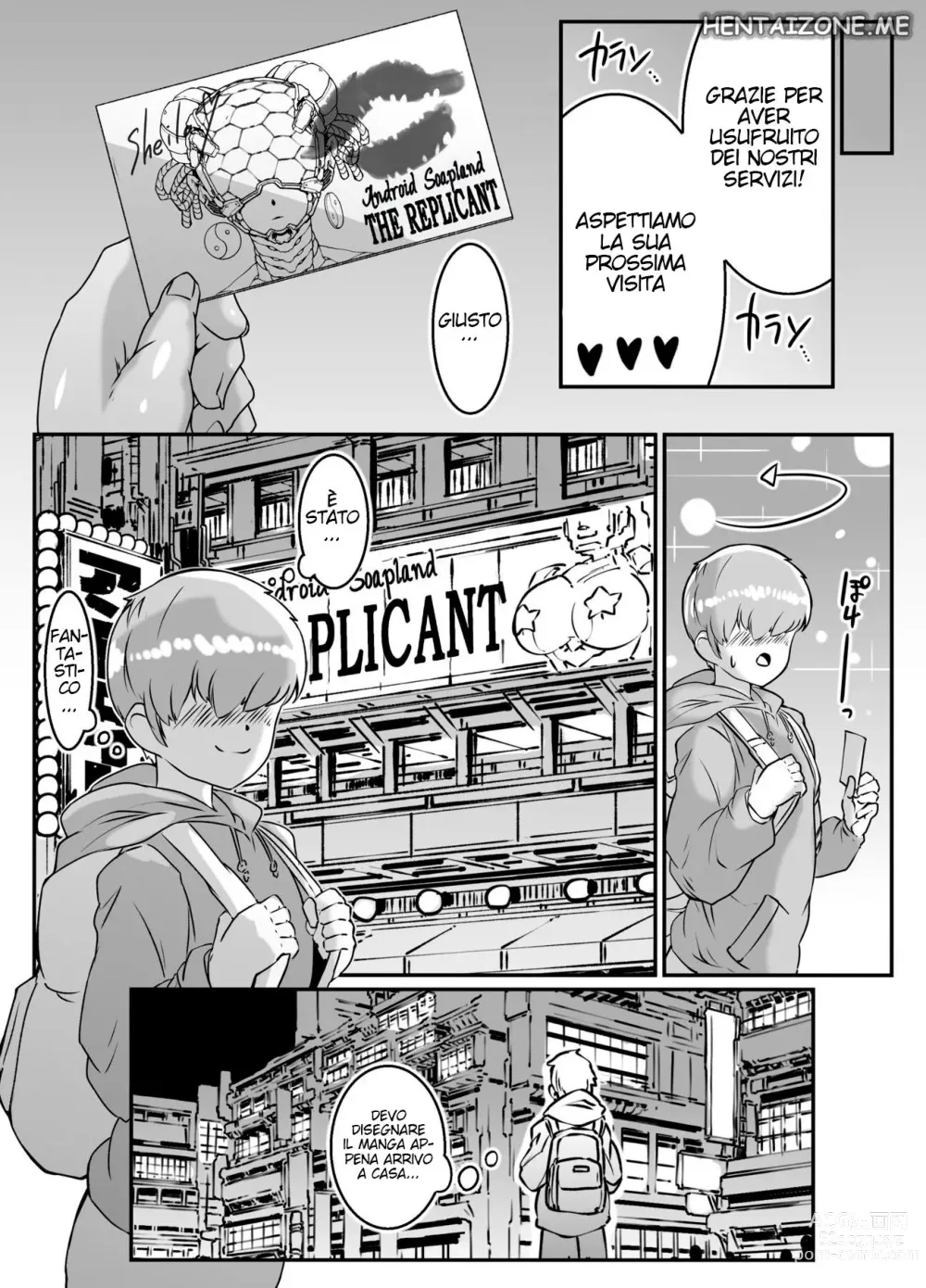 Page 40 of doujinshi Ho Voglia di Androide