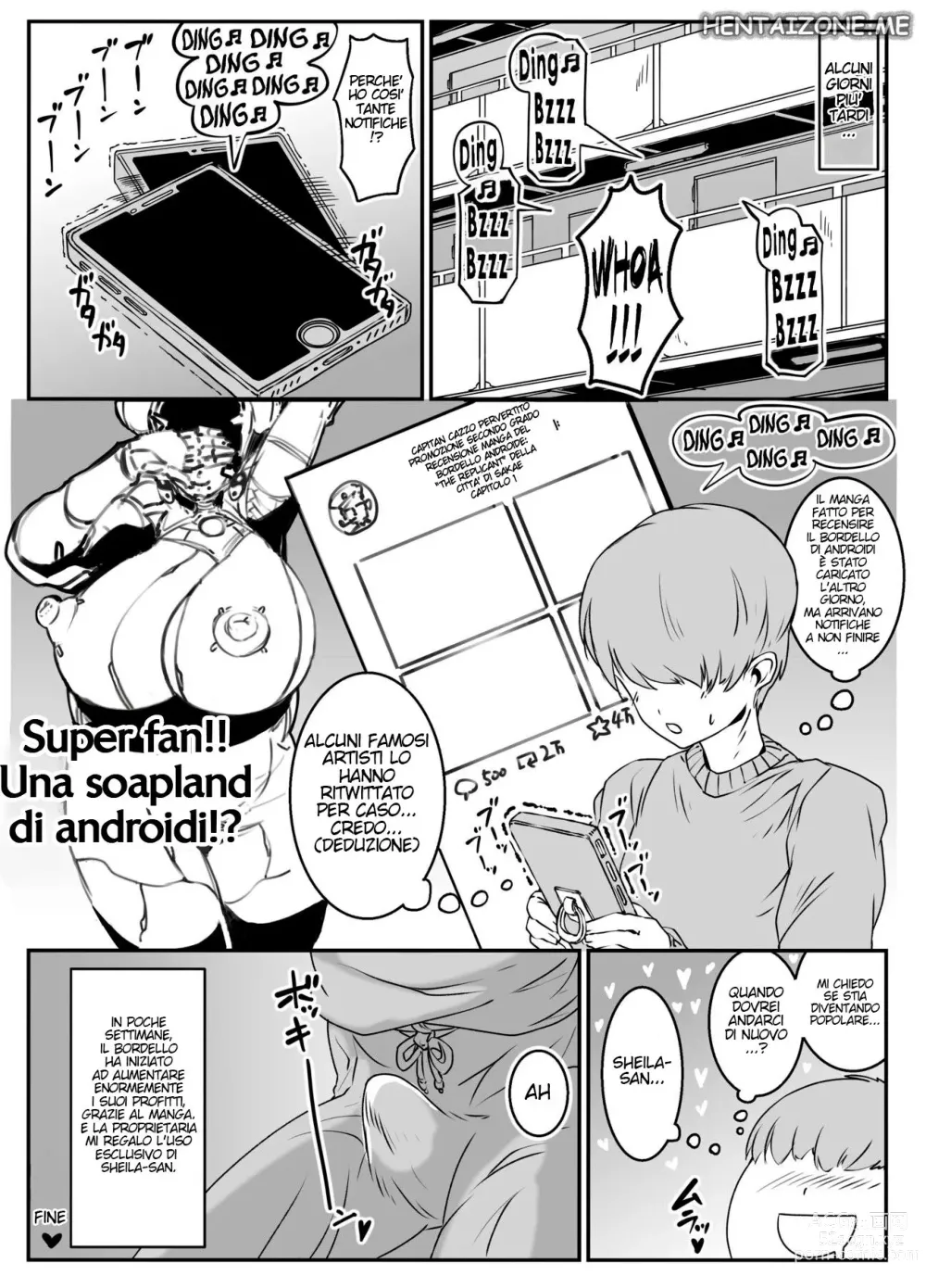 Page 41 of doujinshi Ho Voglia di Androide