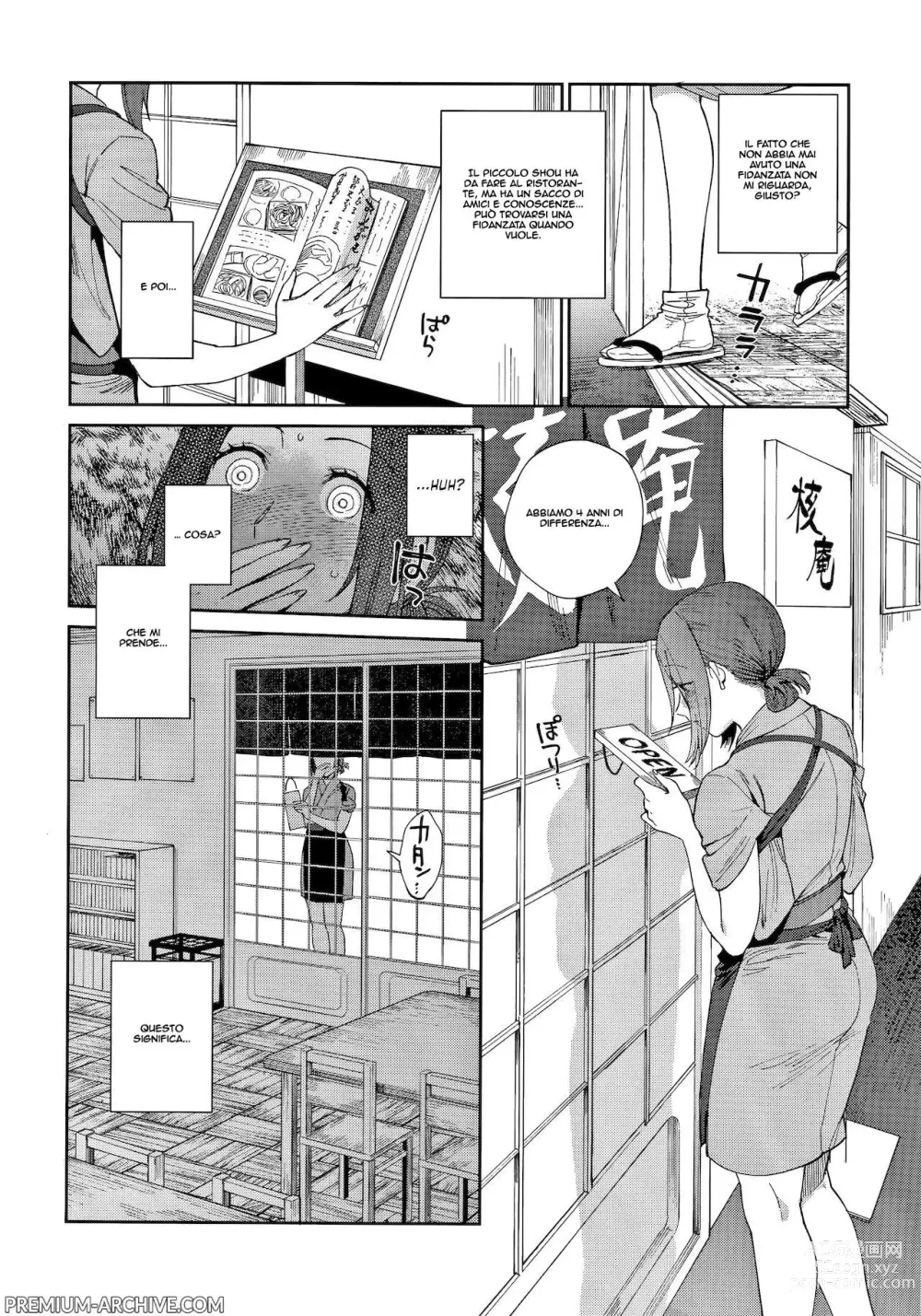 Page 4 of manga Il Ristorante di Soba di Haru