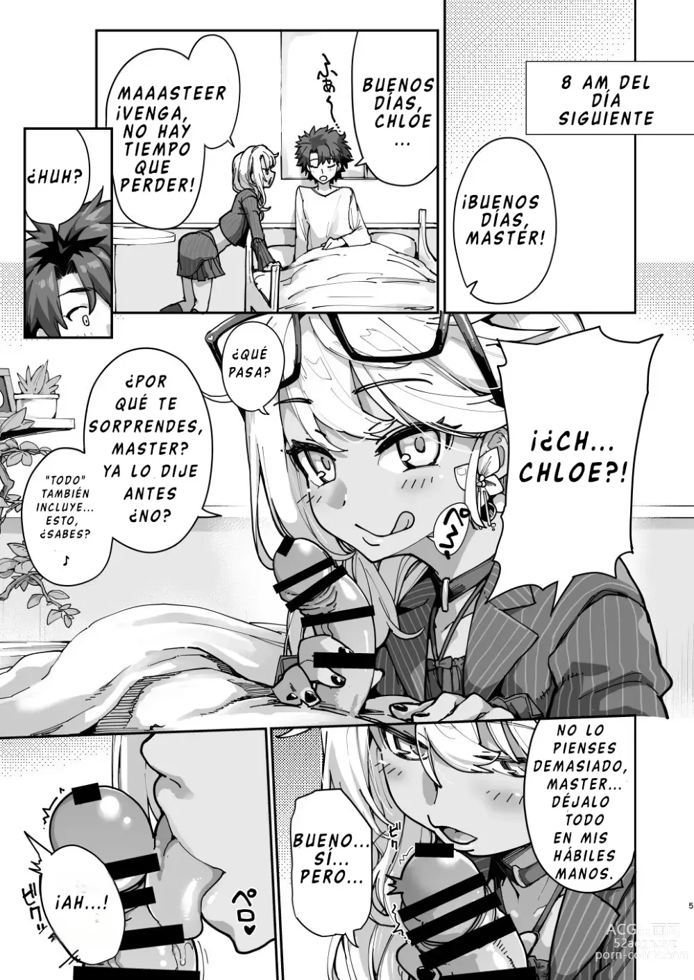 Page 4 of doujinshi Shasei Kanrisha Chloe