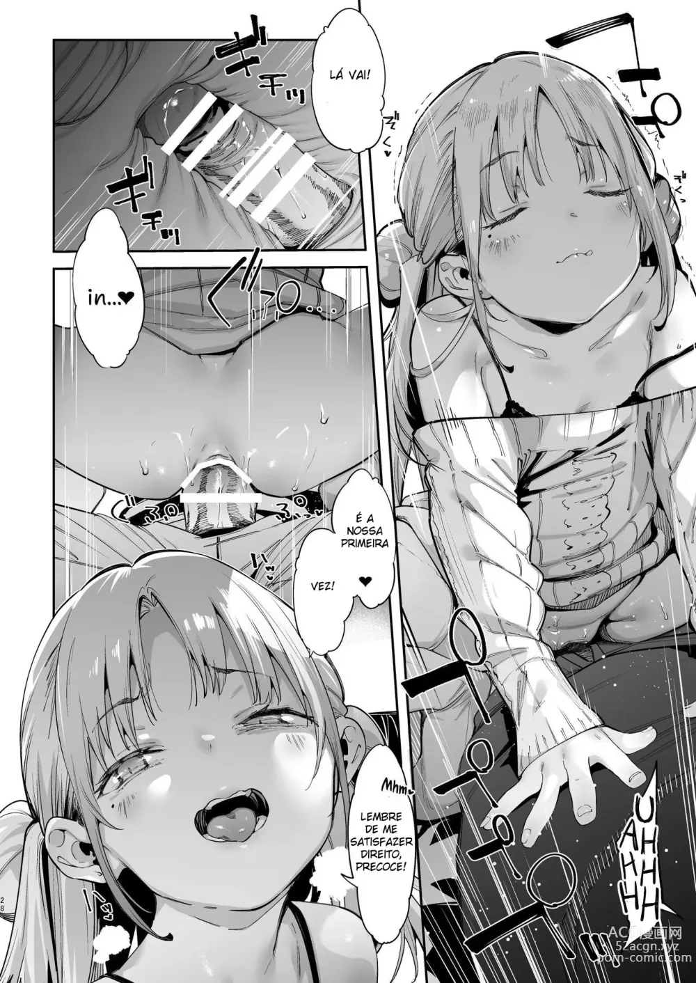 Page 28 of doujinshi Mesugaki Rina-chan VOL.1