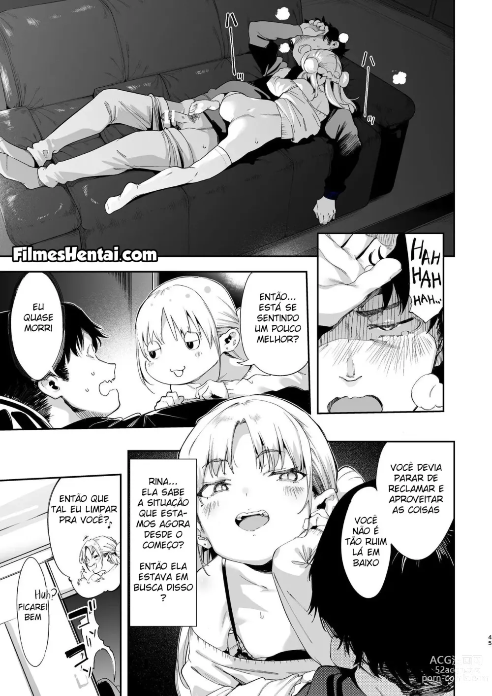 Page 45 of doujinshi Mesugaki Rina-chan VOL.1