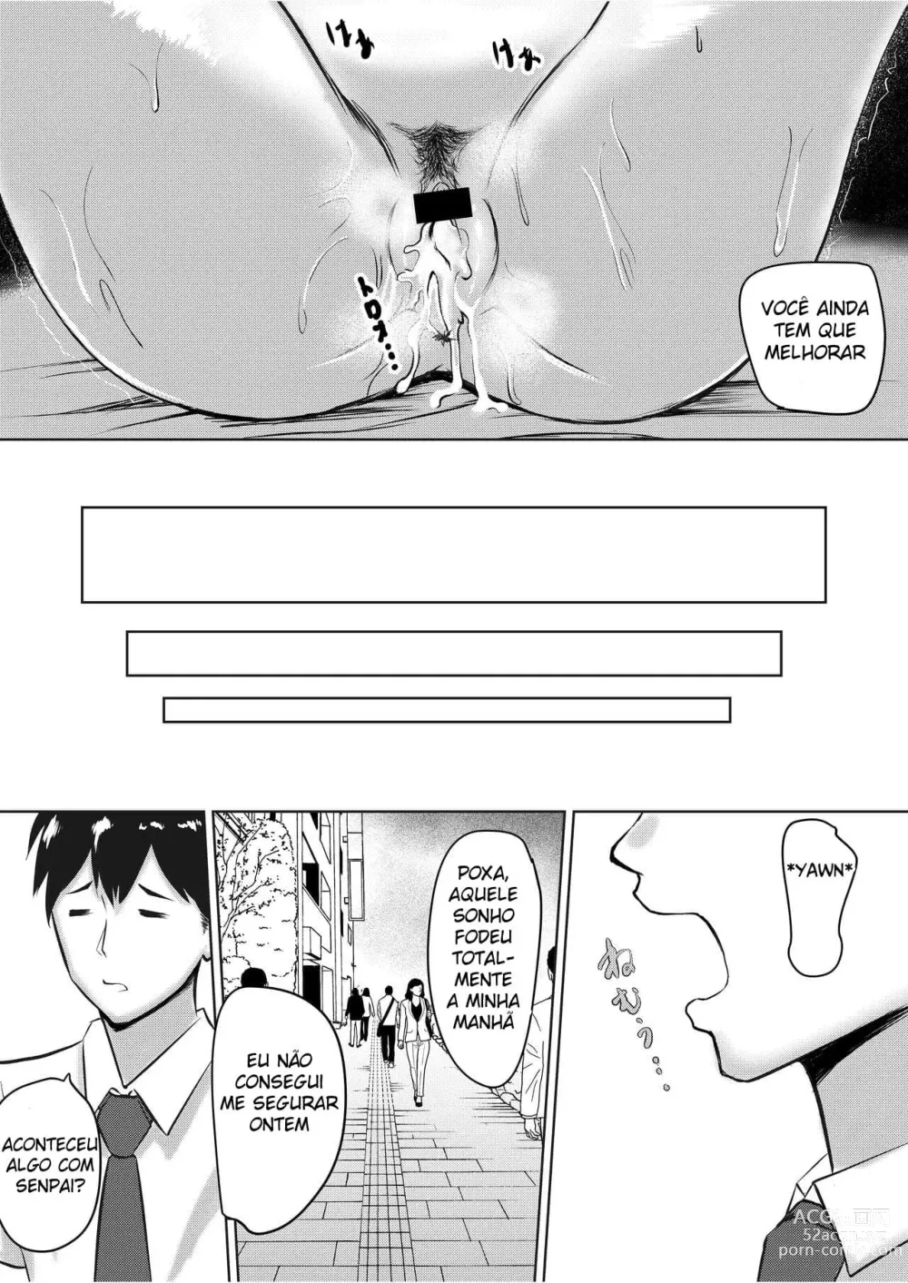 Page 39 of doujinshi A Senpai Séria faz Hora Extra Enquanto é Forçada a Gozar Até de Manhã