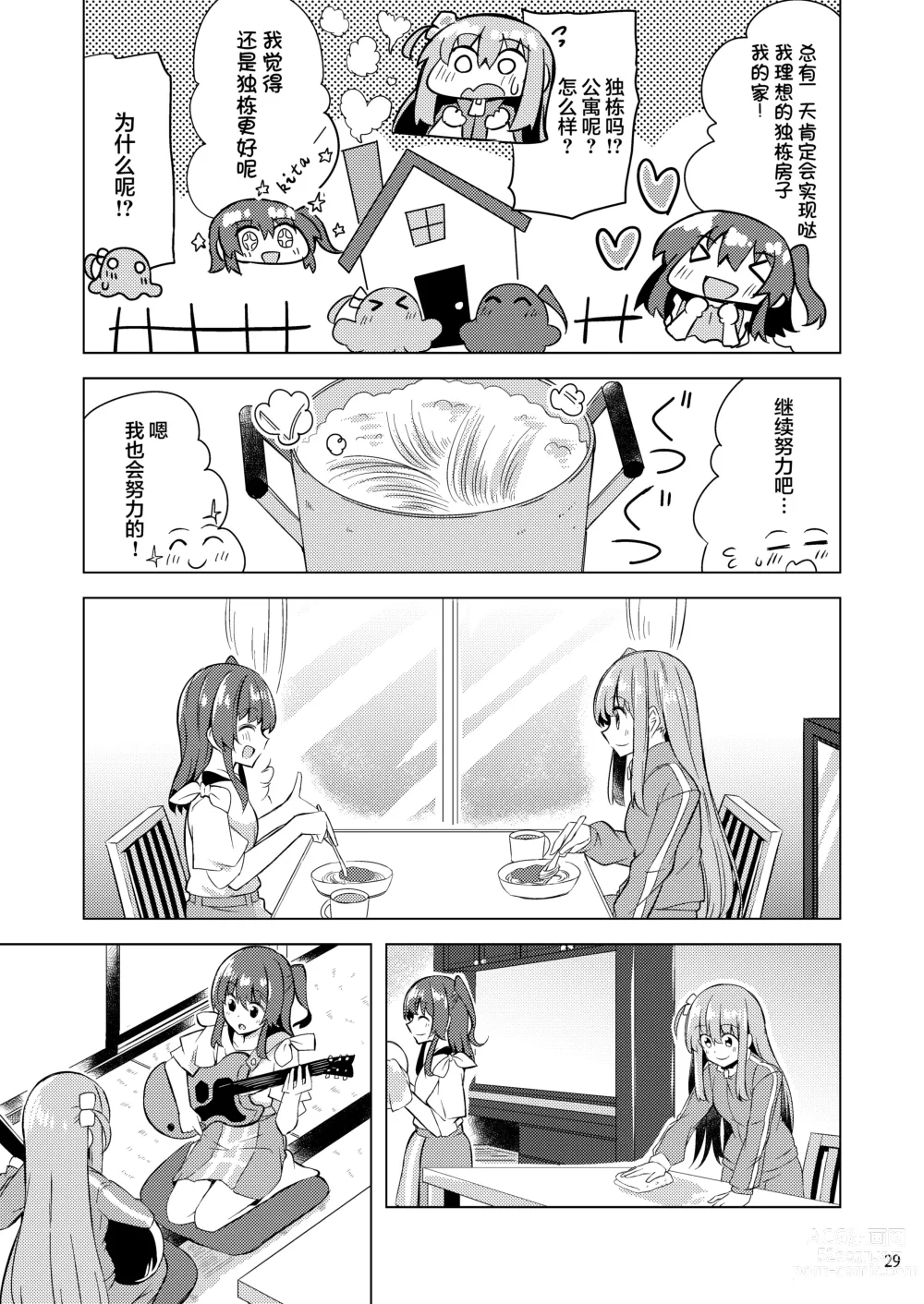 Page 28 of doujinshi 波喜多摇滚! 4