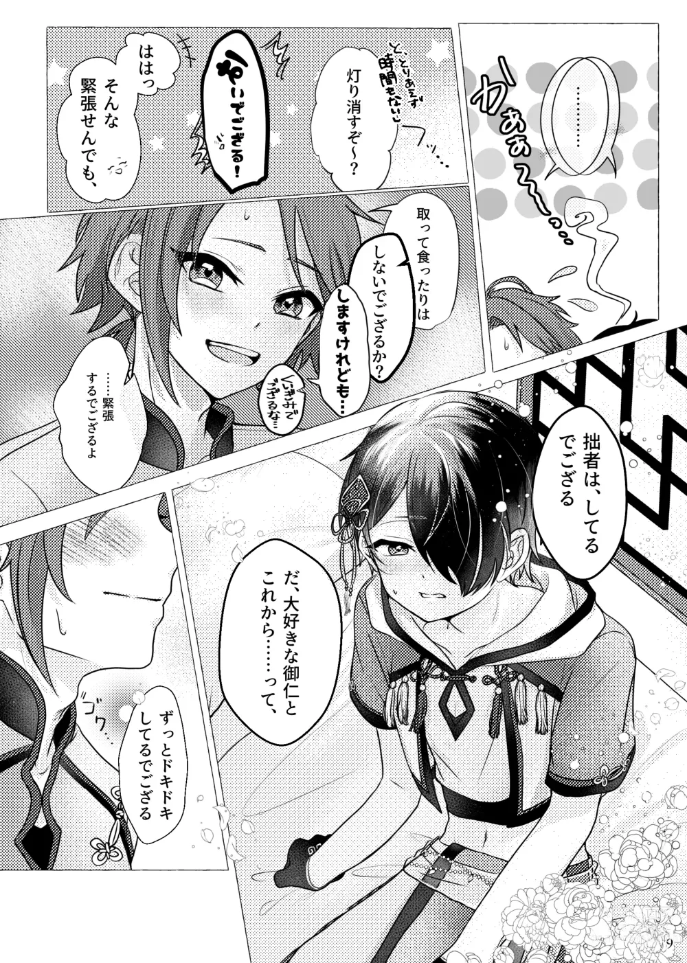 Page 8 of doujinshi Koi ni chikatte, ai wo chigitte