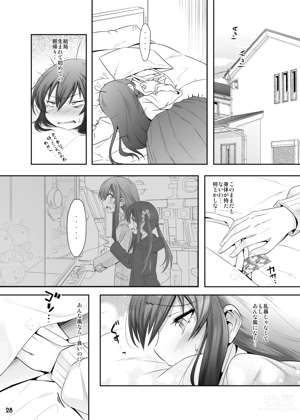 Page 27 of doujinshi Princess Taker: Danshikou no Joou wa Kyou mo Oujo no Kyokon ni Nakasareru