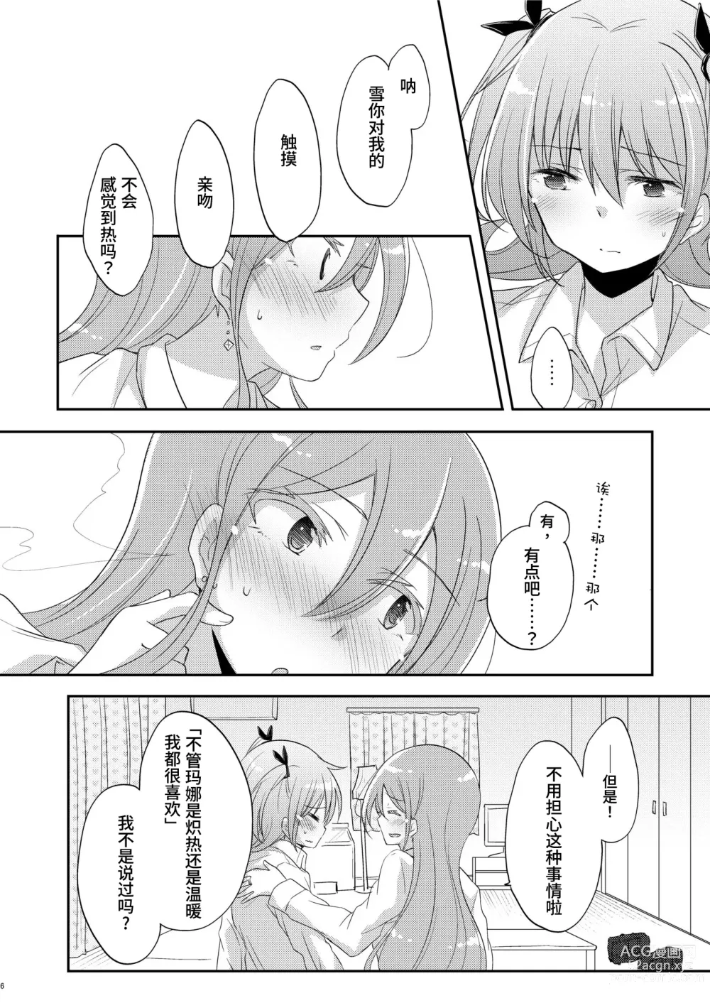 Page 5 of doujinshi 零距離的雪之戀