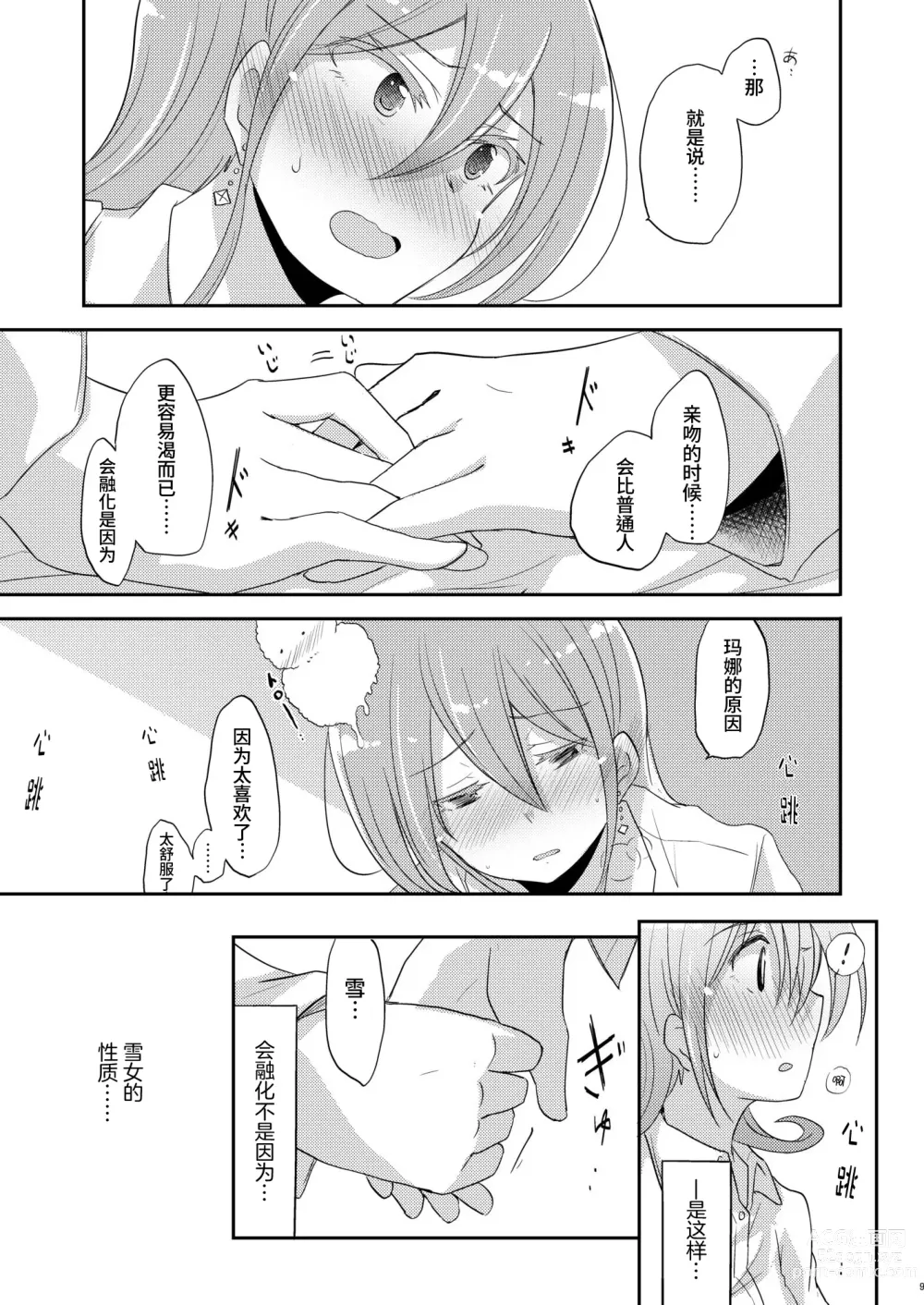 Page 8 of doujinshi 零距離的雪之戀