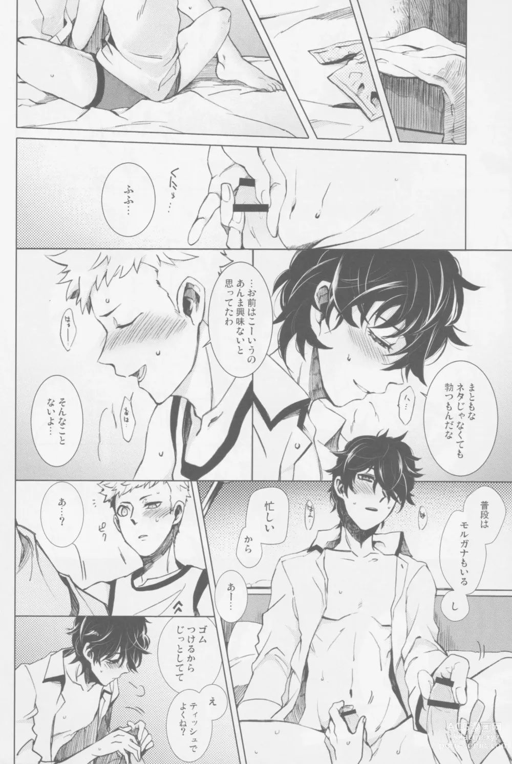 Page 13 of doujinshi Uten Boujitsu no Overdo Play