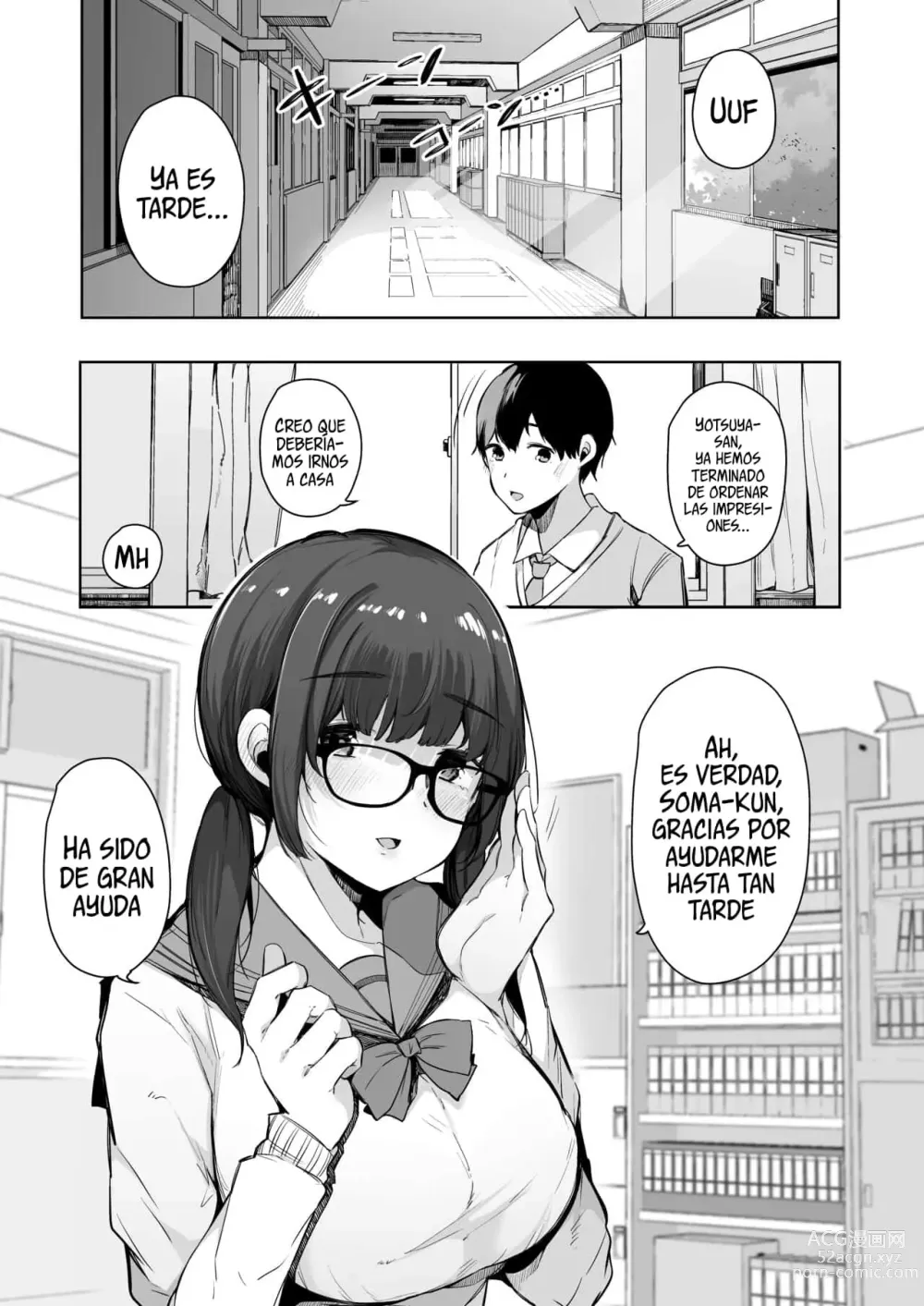 Page 2 of doujinshi Seiyoku Tsuyome no Kareshi Mochi Iinchou ga Otosareru made.