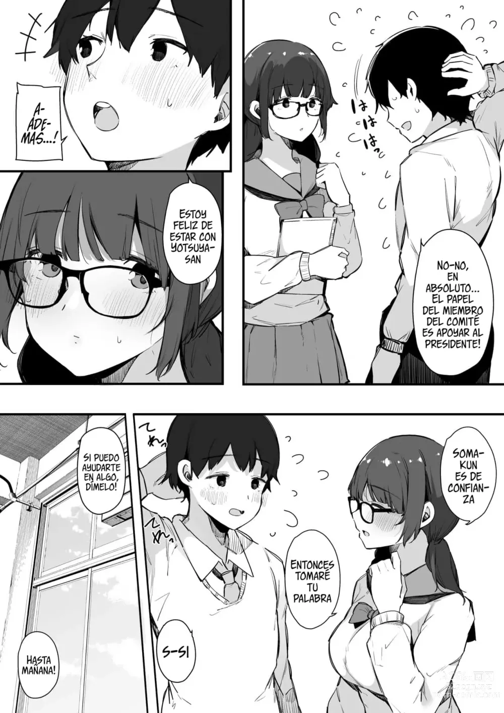 Page 3 of doujinshi Seiyoku Tsuyome no Kareshi Mochi Iinchou ga Otosareru made.