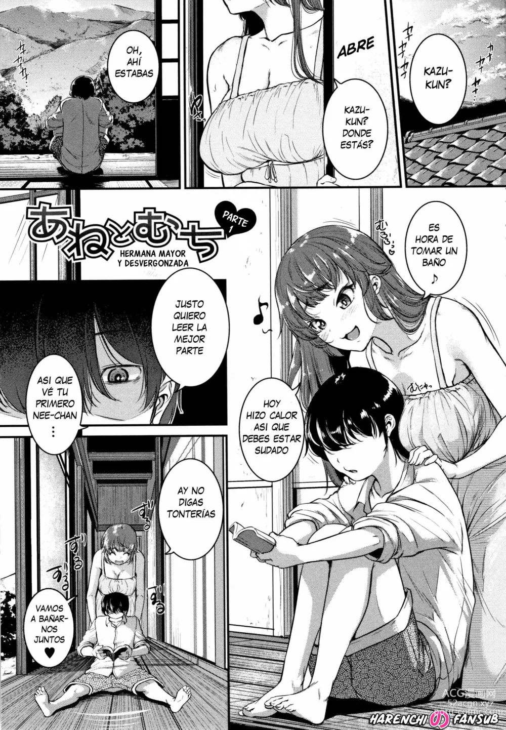 Page 1 of manga Hermana mayor y desvergonzada (decensored)