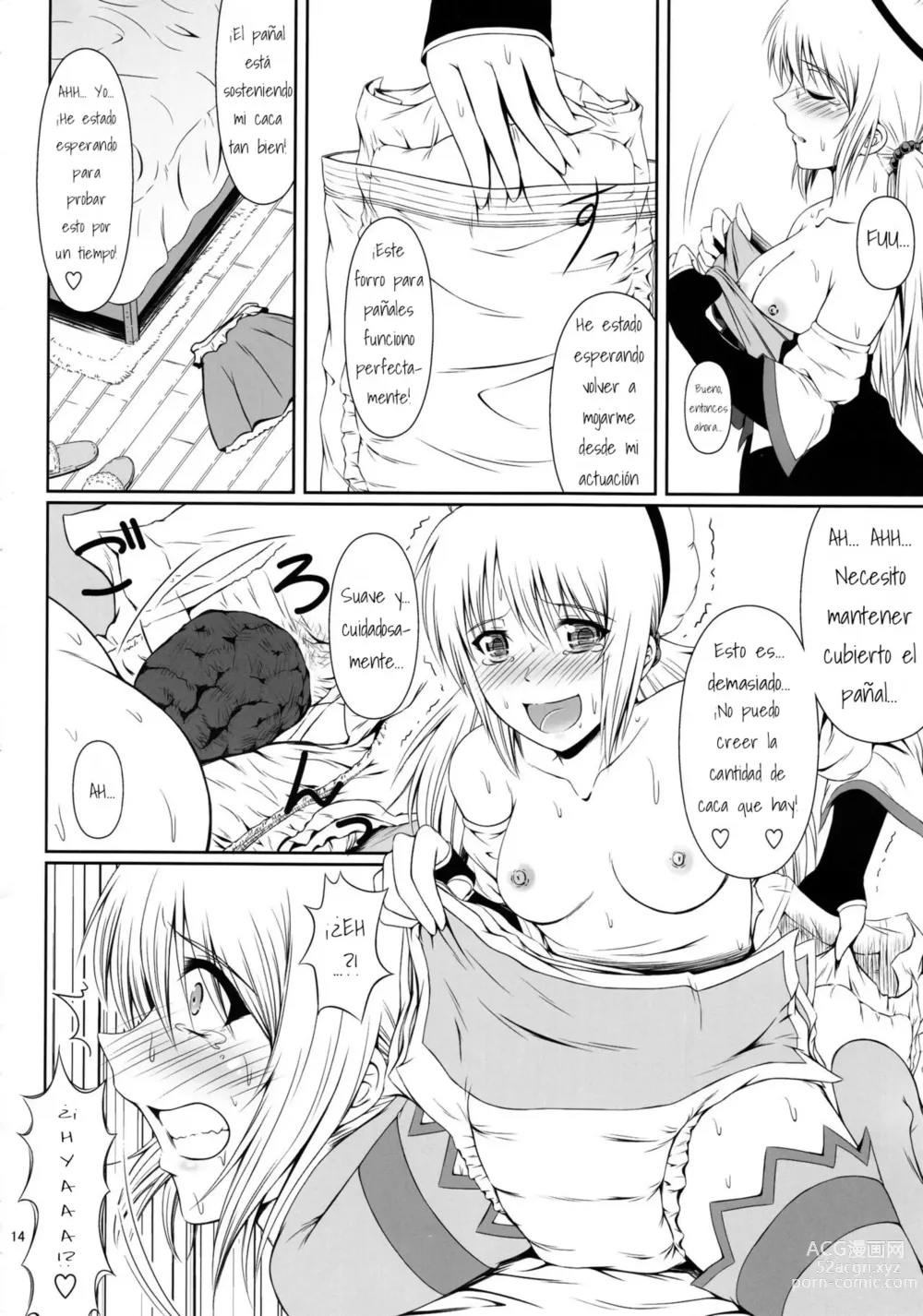 Page 14 of doujinshi SCANDALOUS -Haisetsu no Utahime- act.3