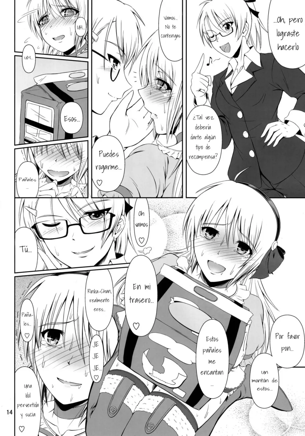 Page 13 of doujinshi SCANDALOUS -Haisetsu no Utahime- act.4