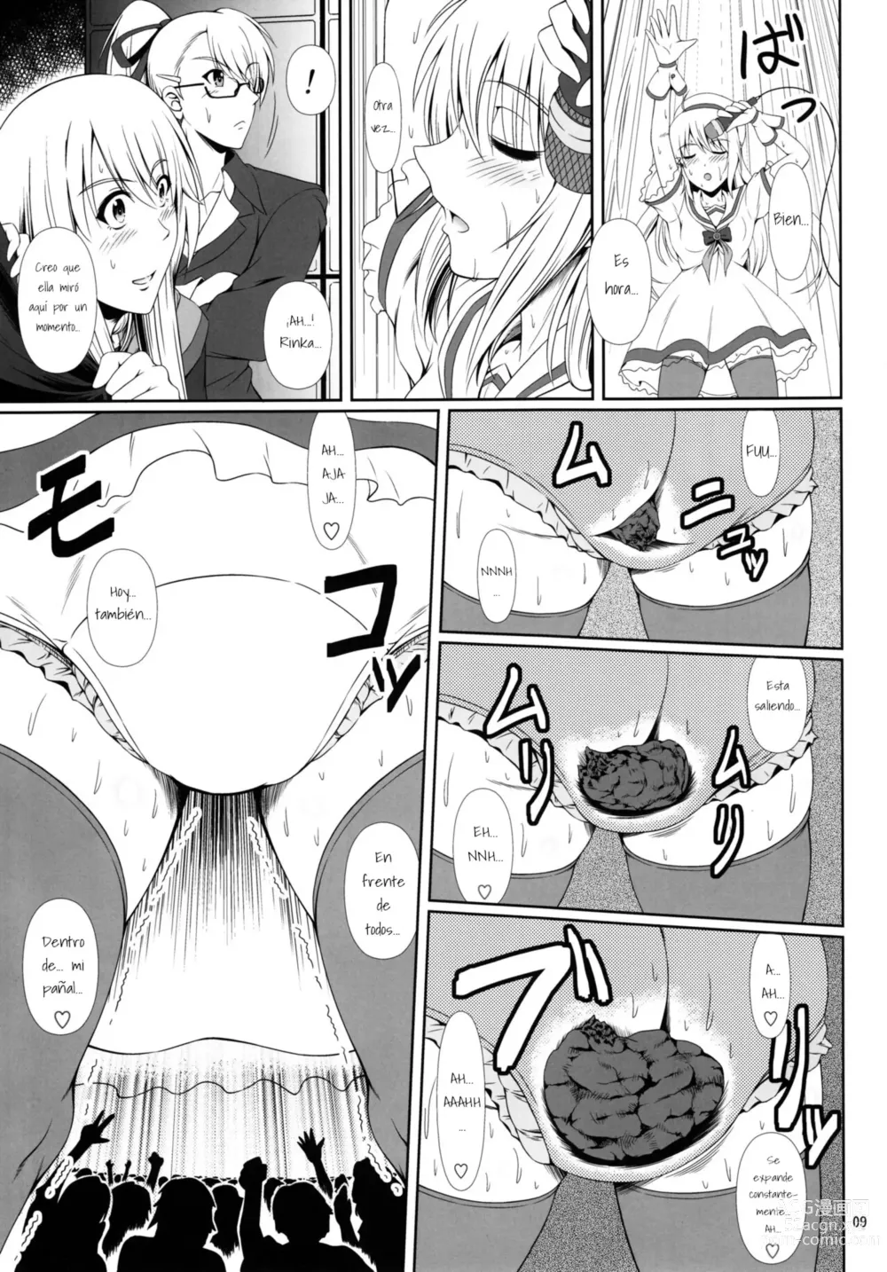 Page 8 of doujinshi SCANDALOUS -Haisetsu no Utahime- act.7