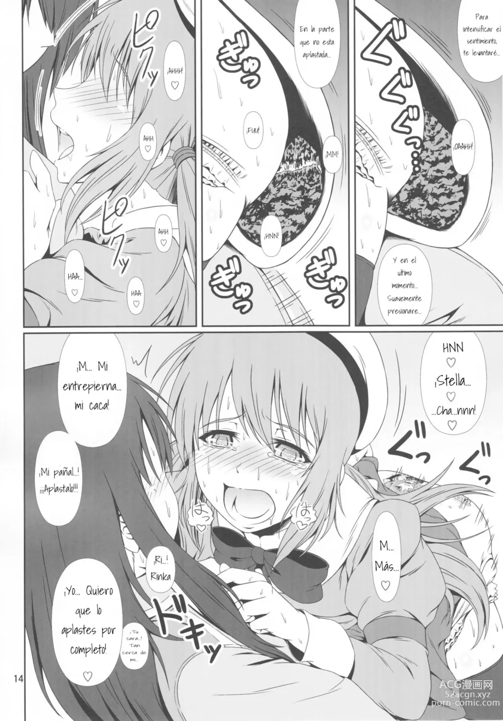 Page 14 of doujinshi SCANDALOUS -Haisetsu no Utahime- act.9