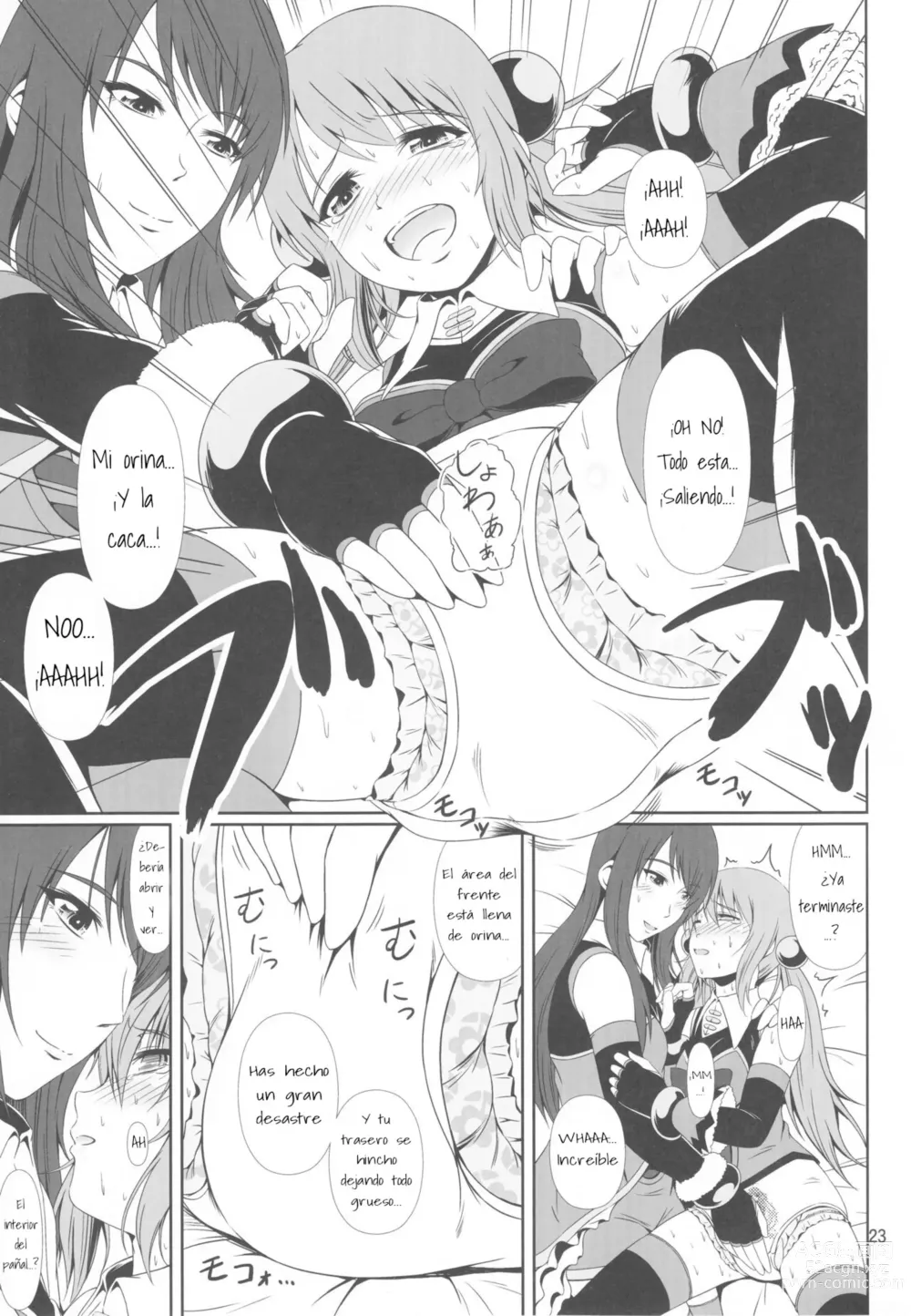 Page 23 of doujinshi SCANDALOUS -Haisetsu no Utahime- act.9