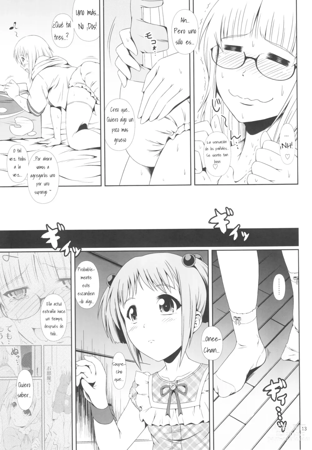 Page 12 of doujinshi Naisho Nano! -Haruhara-ke Sanshimai Monogatari- 3