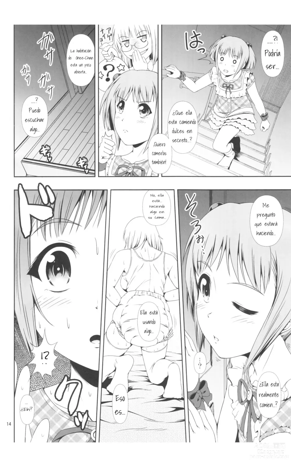 Page 13 of doujinshi Naisho Nano! -Haruhara-ke Sanshimai Monogatari- 3