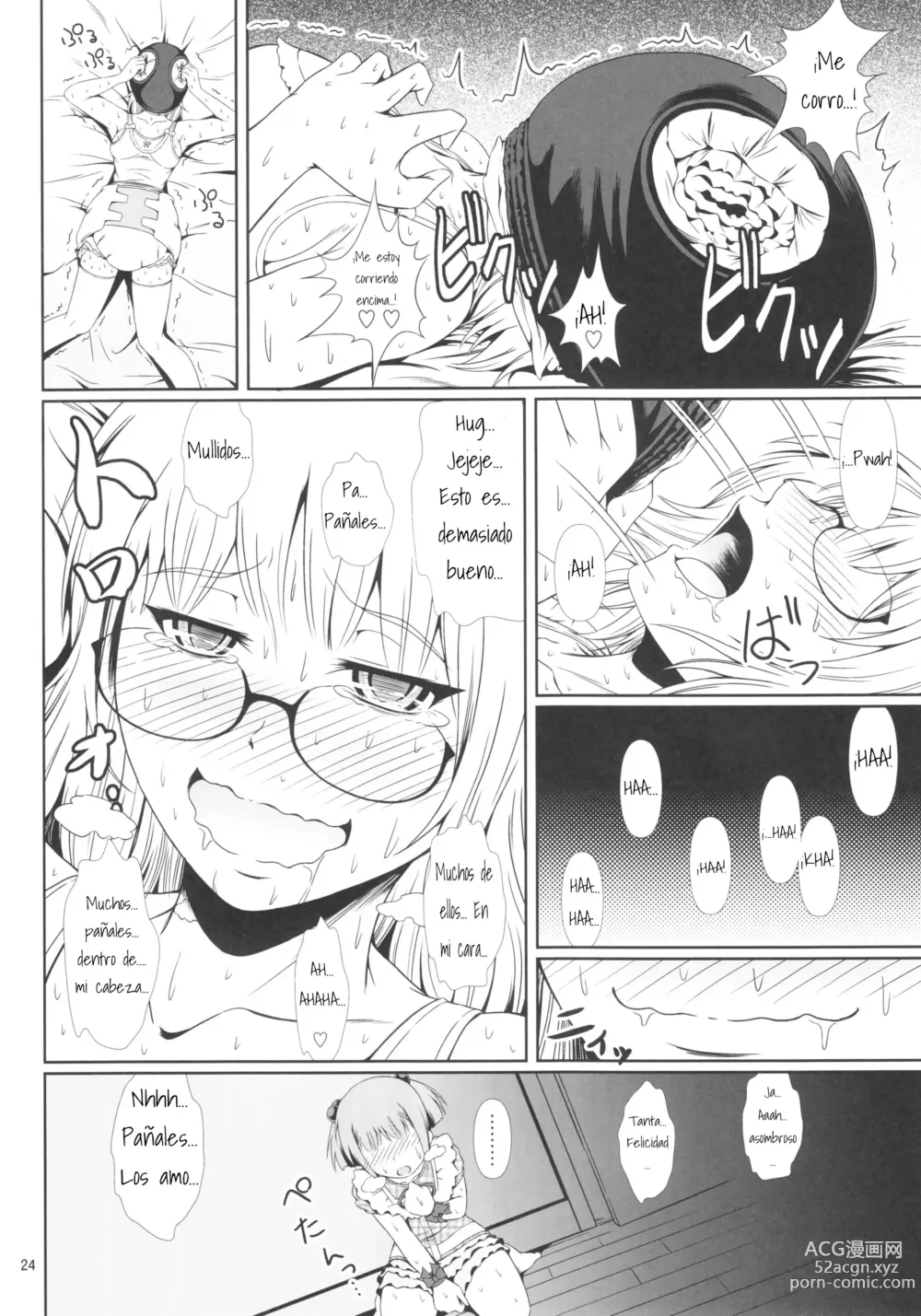 Page 23 of doujinshi Naisho Nano! -Haruhara-ke Sanshimai Monogatari- 3