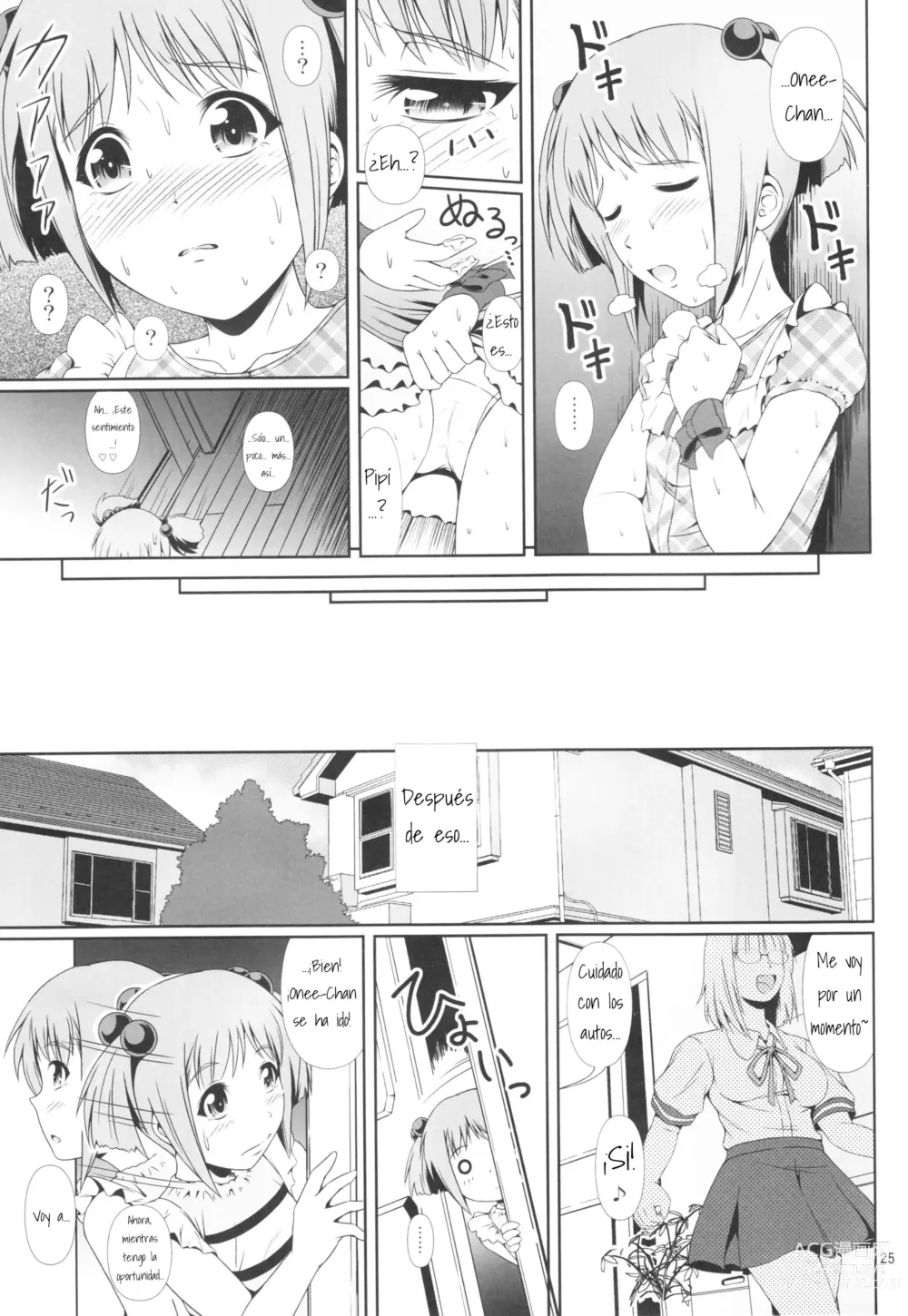 Page 24 of doujinshi Naisho Nano! -Haruhara-ke Sanshimai Monogatari- 3