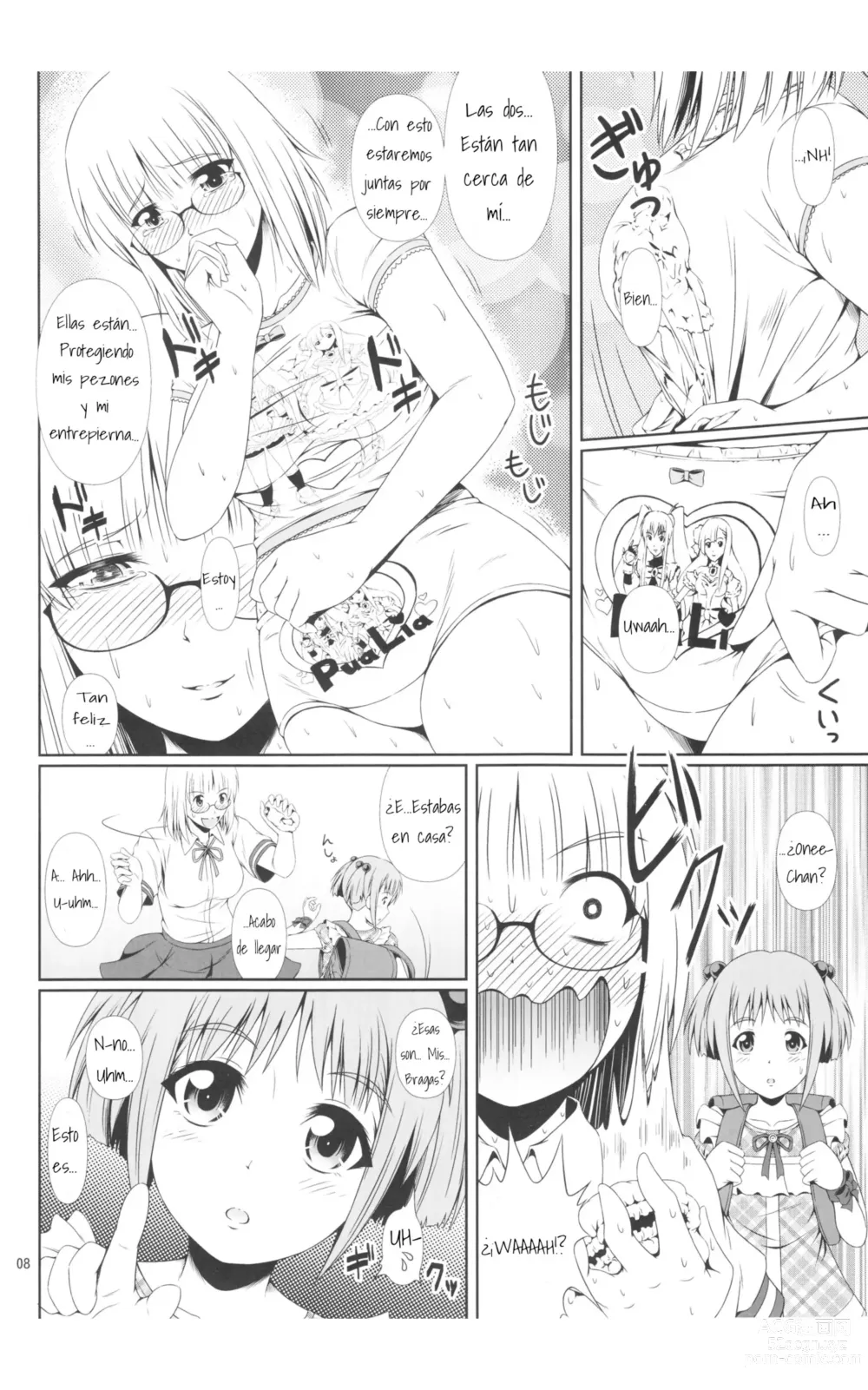 Page 7 of doujinshi Naisho Nano! -Haruhara-ke Sanshimai Monogatari- 3