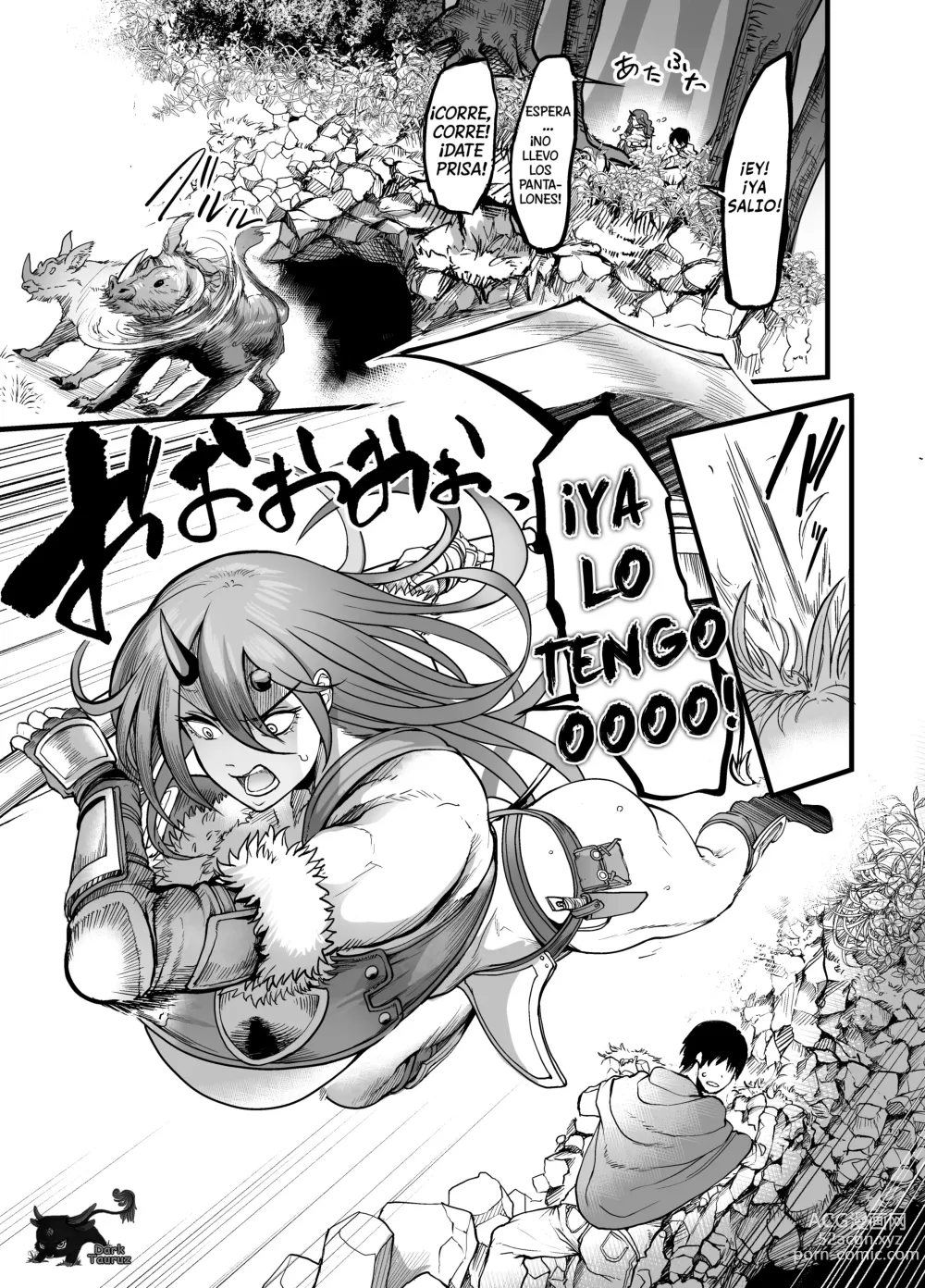 Page 26 of doujinshi ¡Bienvenidos! al Distrito de las Sucubos!!! 3 - La Excitante Cazadora de Bestias