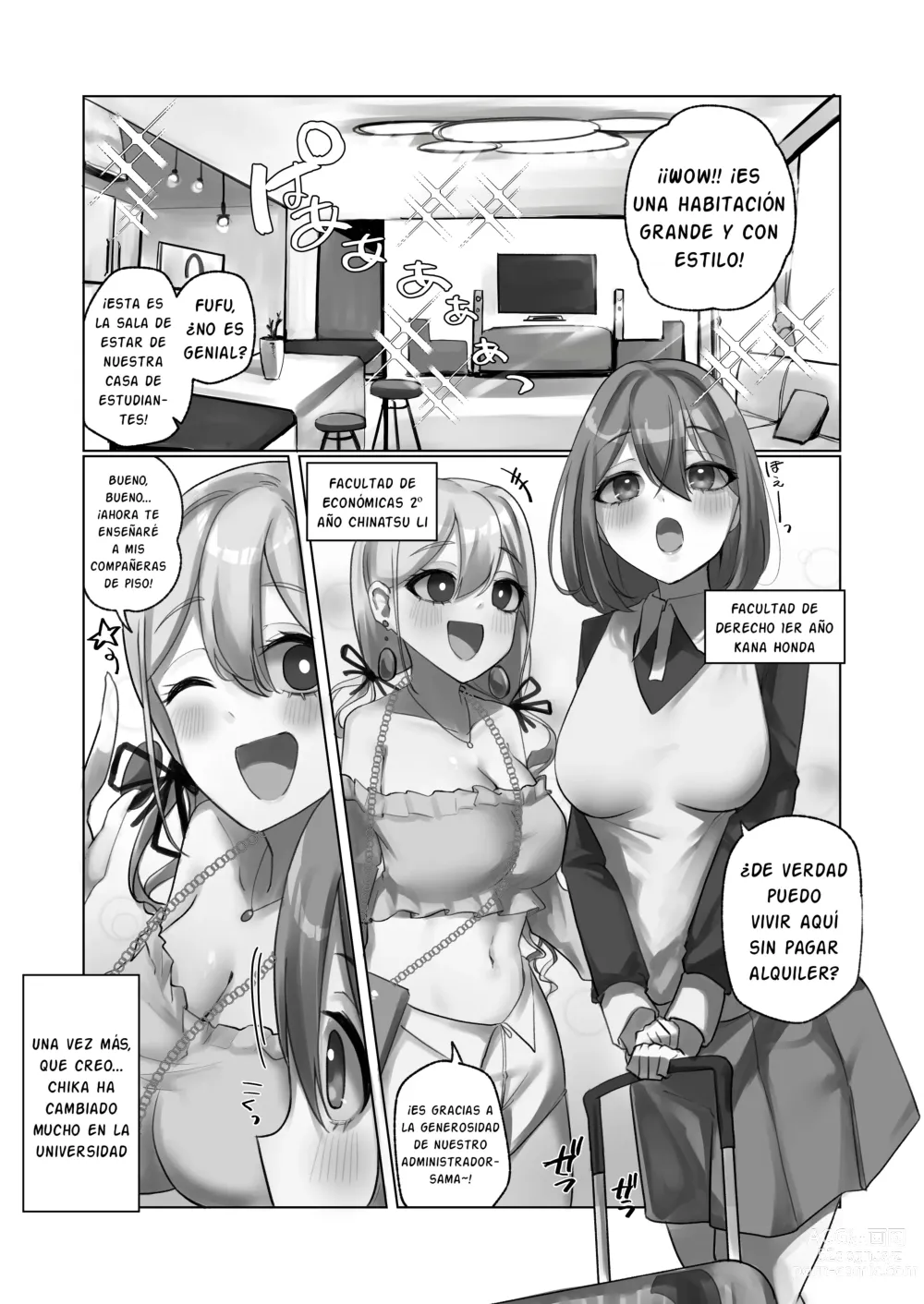 Page 3 of doujinshi Youkoso Share House e