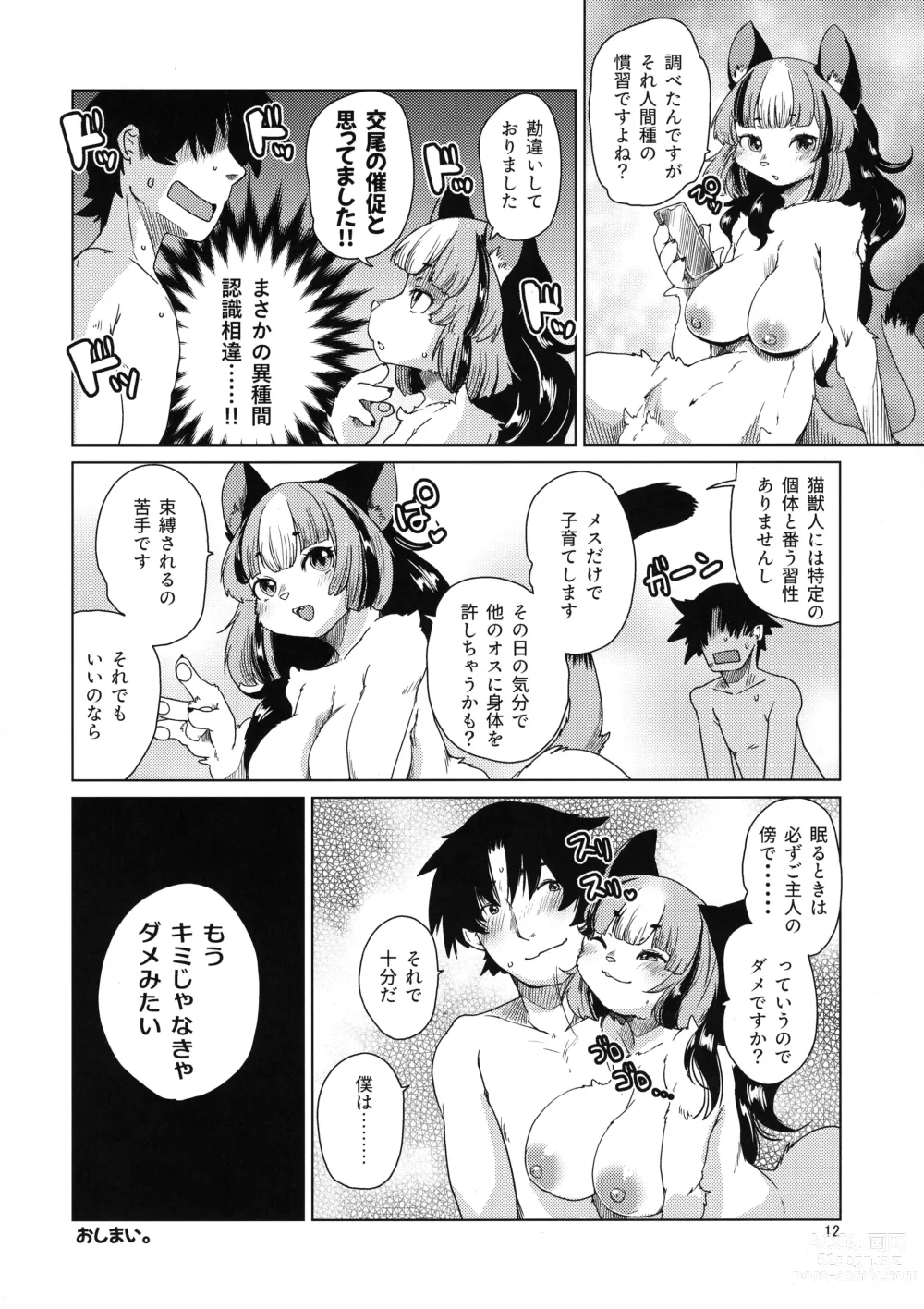 Page 12 of doujinshi Mou Kimi Janakya Dame mitai