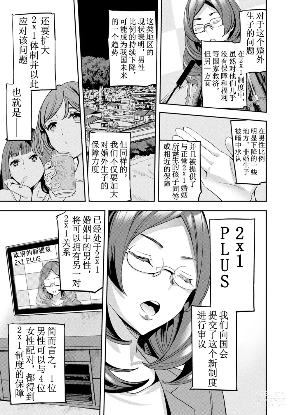 Page 188 of doujinshi 2 x 1 ~Kou Joseiritsu Shakai de wa Tsuma Doushi no Naka ga Yosugite Mondai ni Nattemasu~