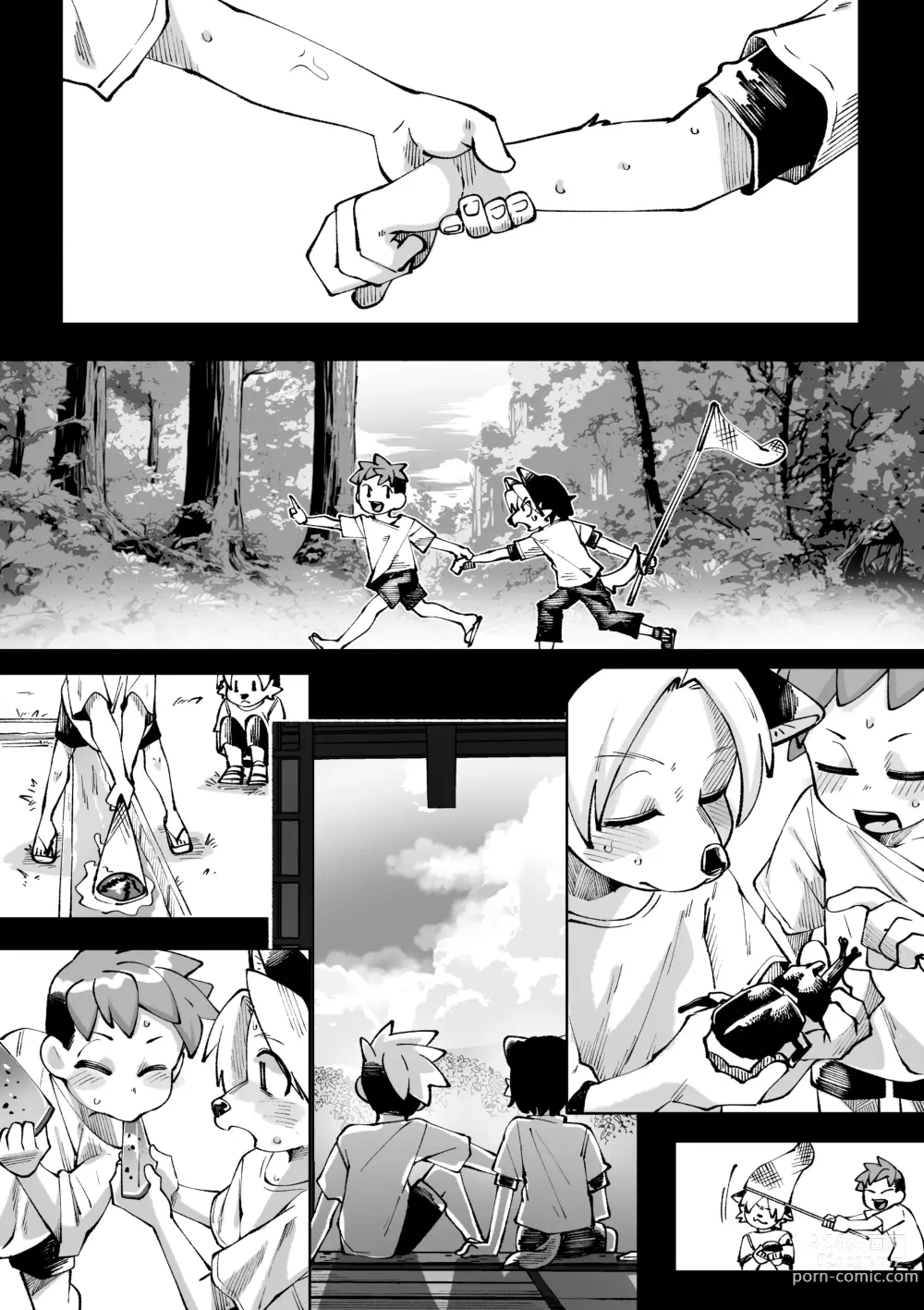 Page 54 of doujinshi Natsu ga owaru...