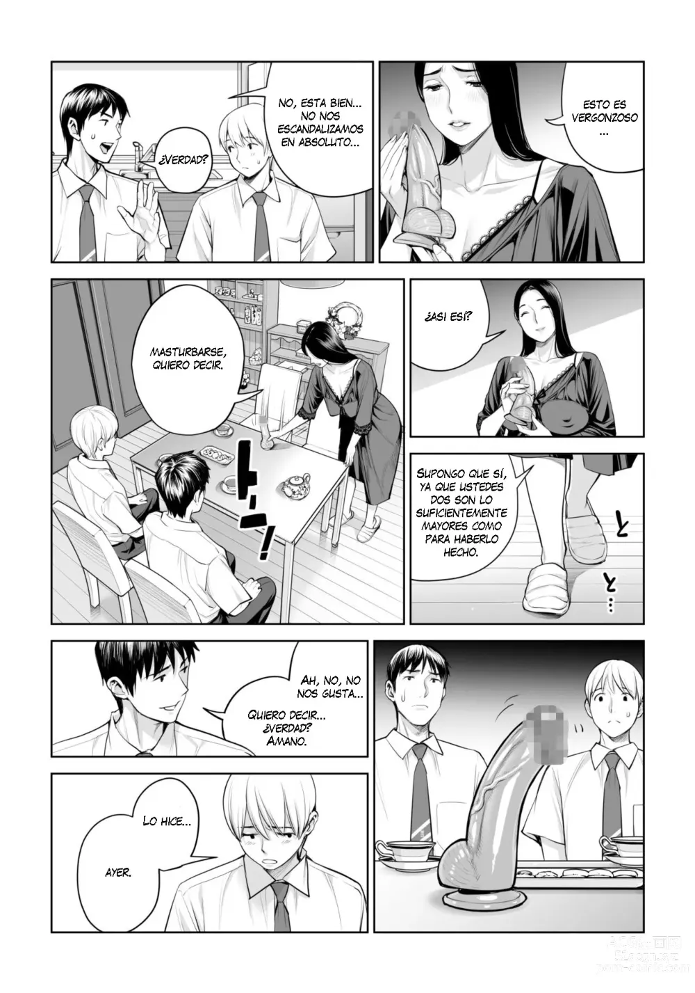 Page 25 of doujinshi Kurokami Onna no Fudeoroshi ~Himitsu no Heya de Nakadashi Sasete Ageru wa~