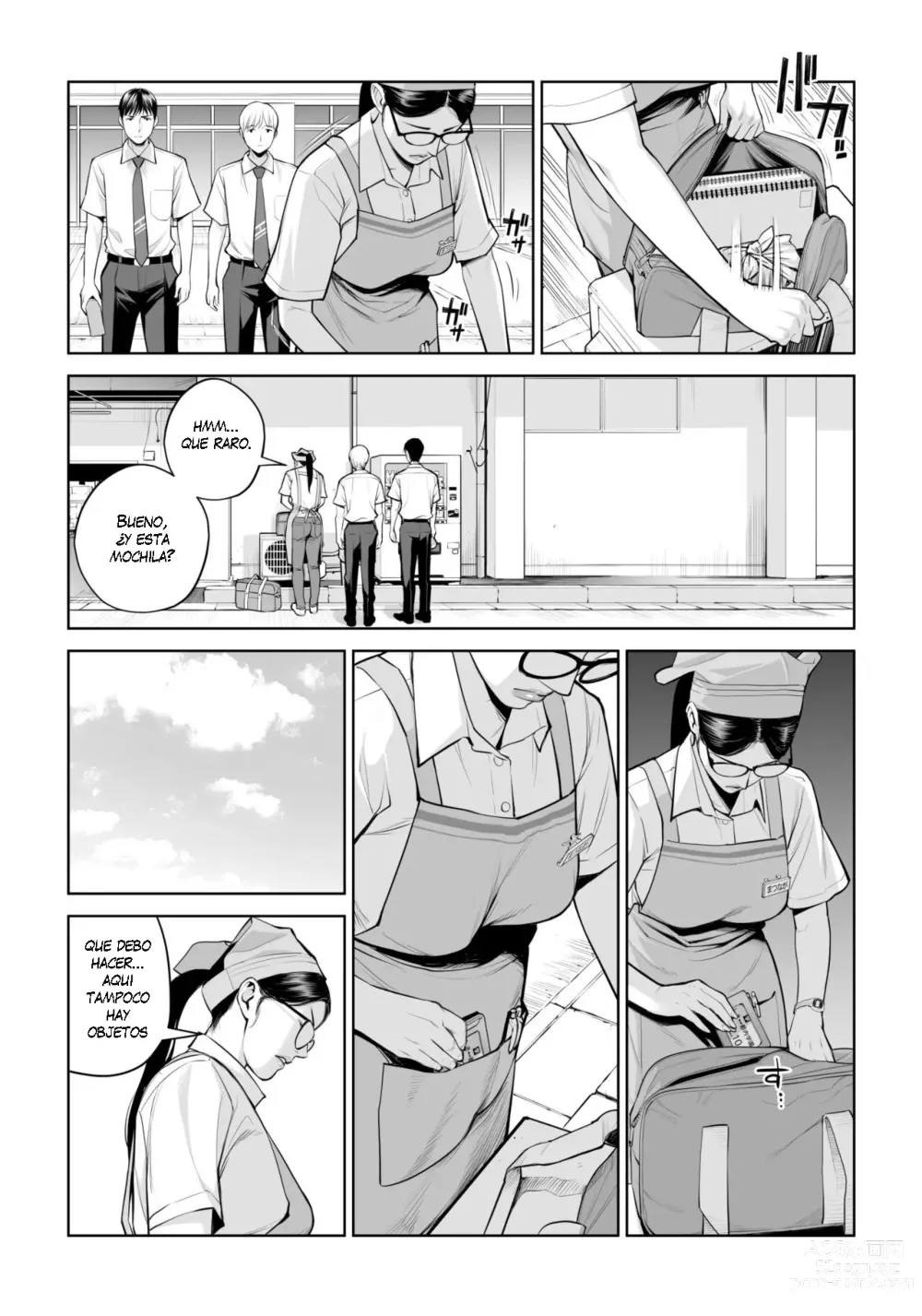 Page 9 of doujinshi Kurokami Onna no Fudeoroshi ~Himitsu no Heya de Nakadashi Sasete Ageru wa~