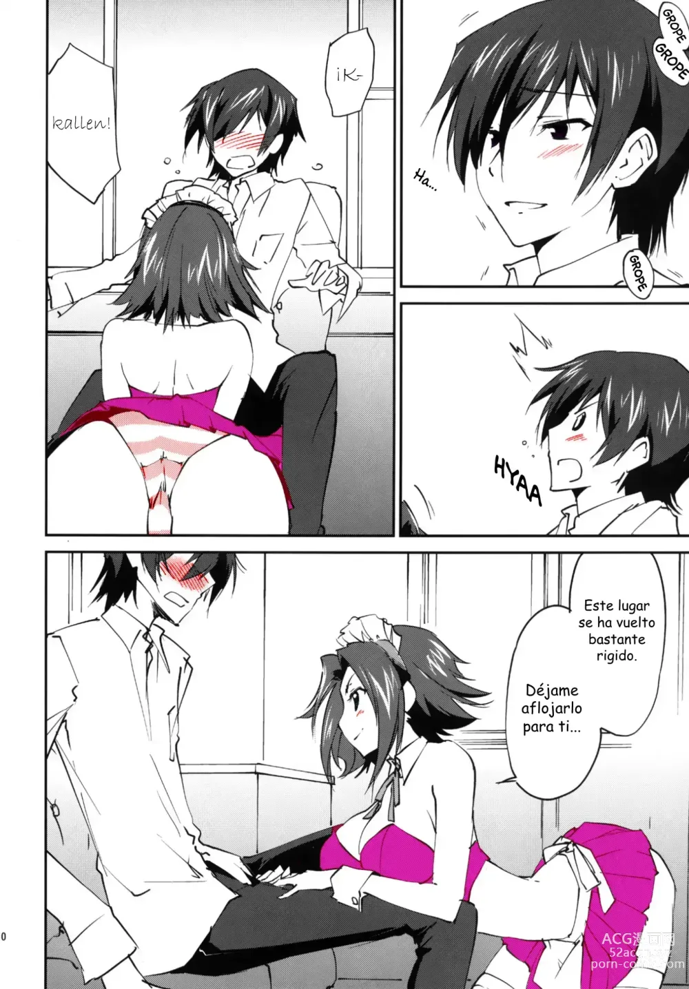 Page 12 of doujinshi Gohoushi Kallen-chan