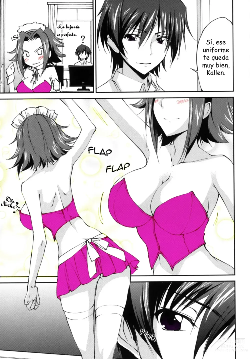 Page 9 of doujinshi Gohoushi Kallen-chan