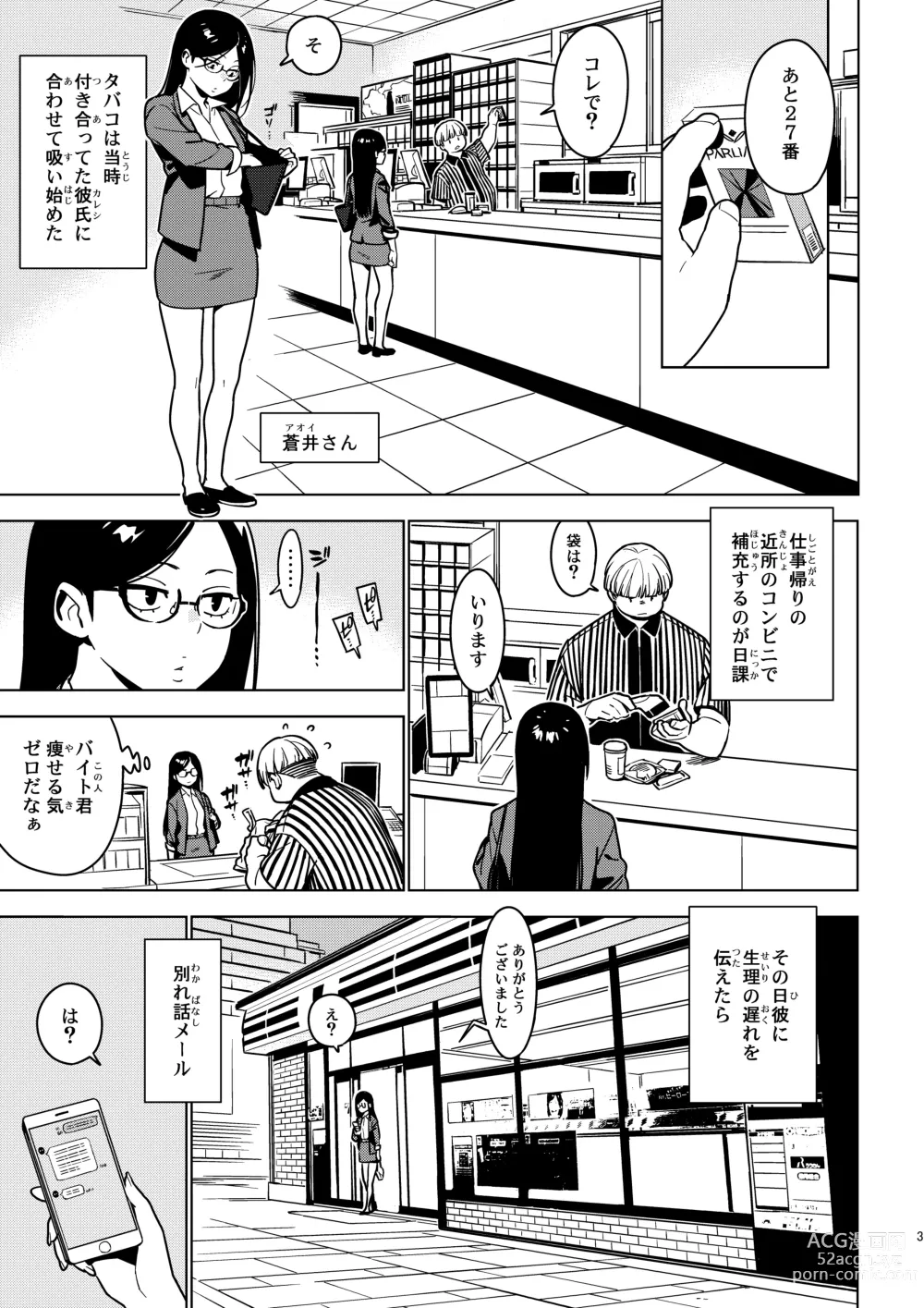 Page 2 of doujinshi Aoi