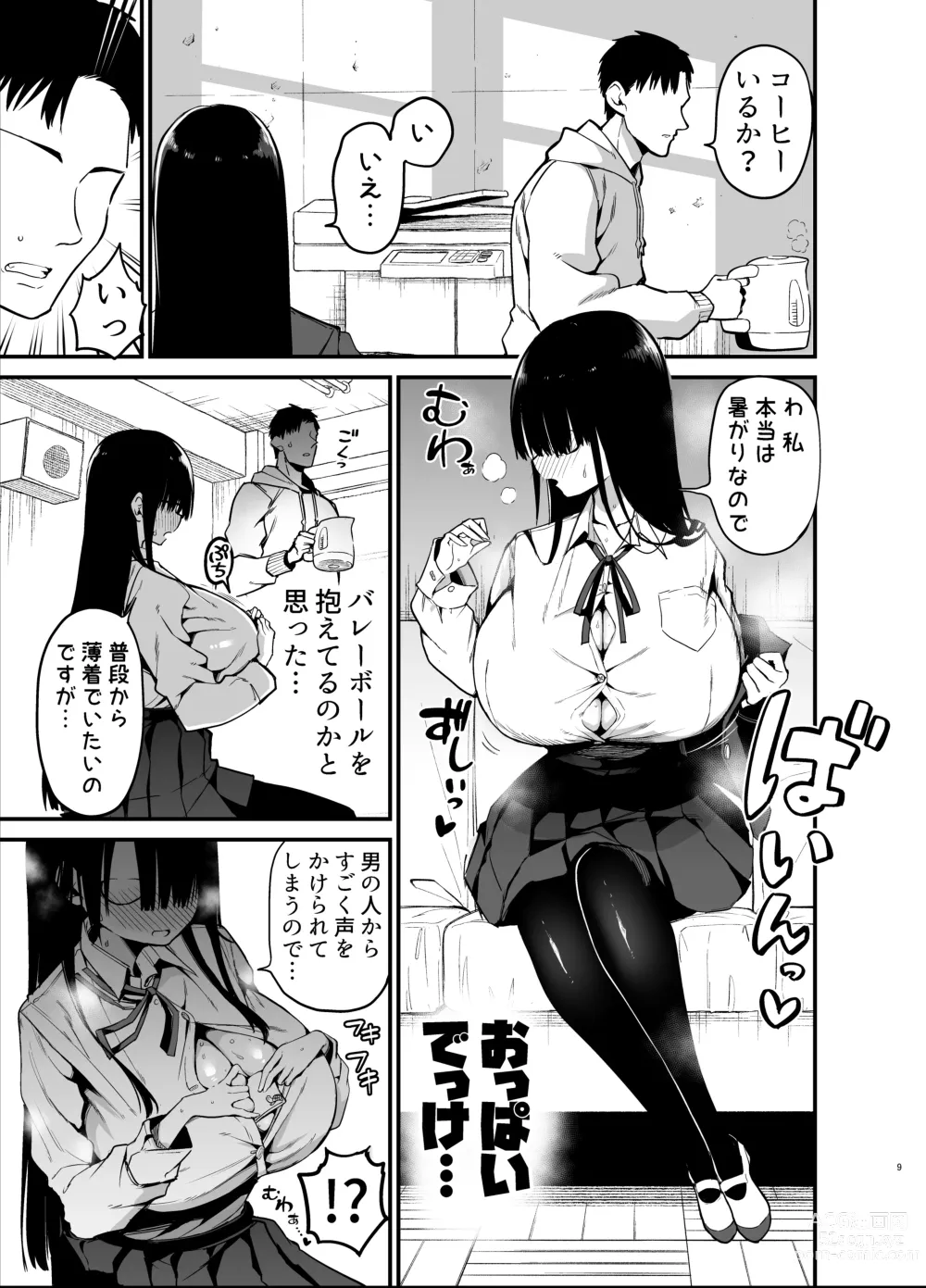 Page 9 of doujinshi Inkya no K Cup-chan