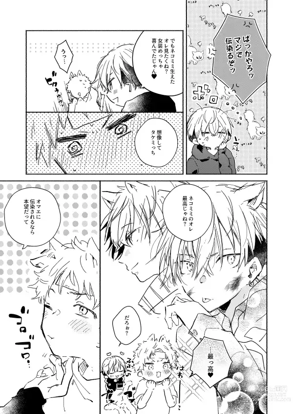 Page 12 of doujinshi nyan nyan