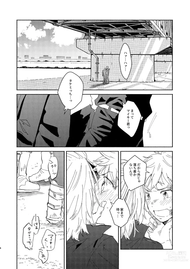 Page 3 of doujinshi At last...