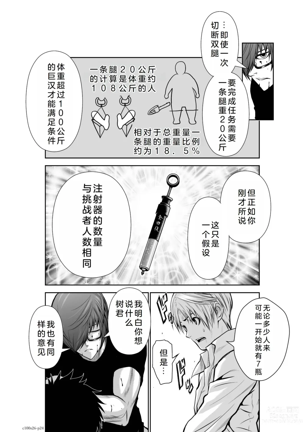 Page 25 of manga Chijou Hyakkai Ch26-30 Chinese Version「地上100阶」個人翻譯