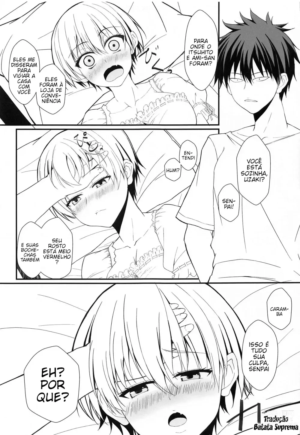 Page 5 of doujinshi Uzaki-chan wa Senpai to H Shitai!