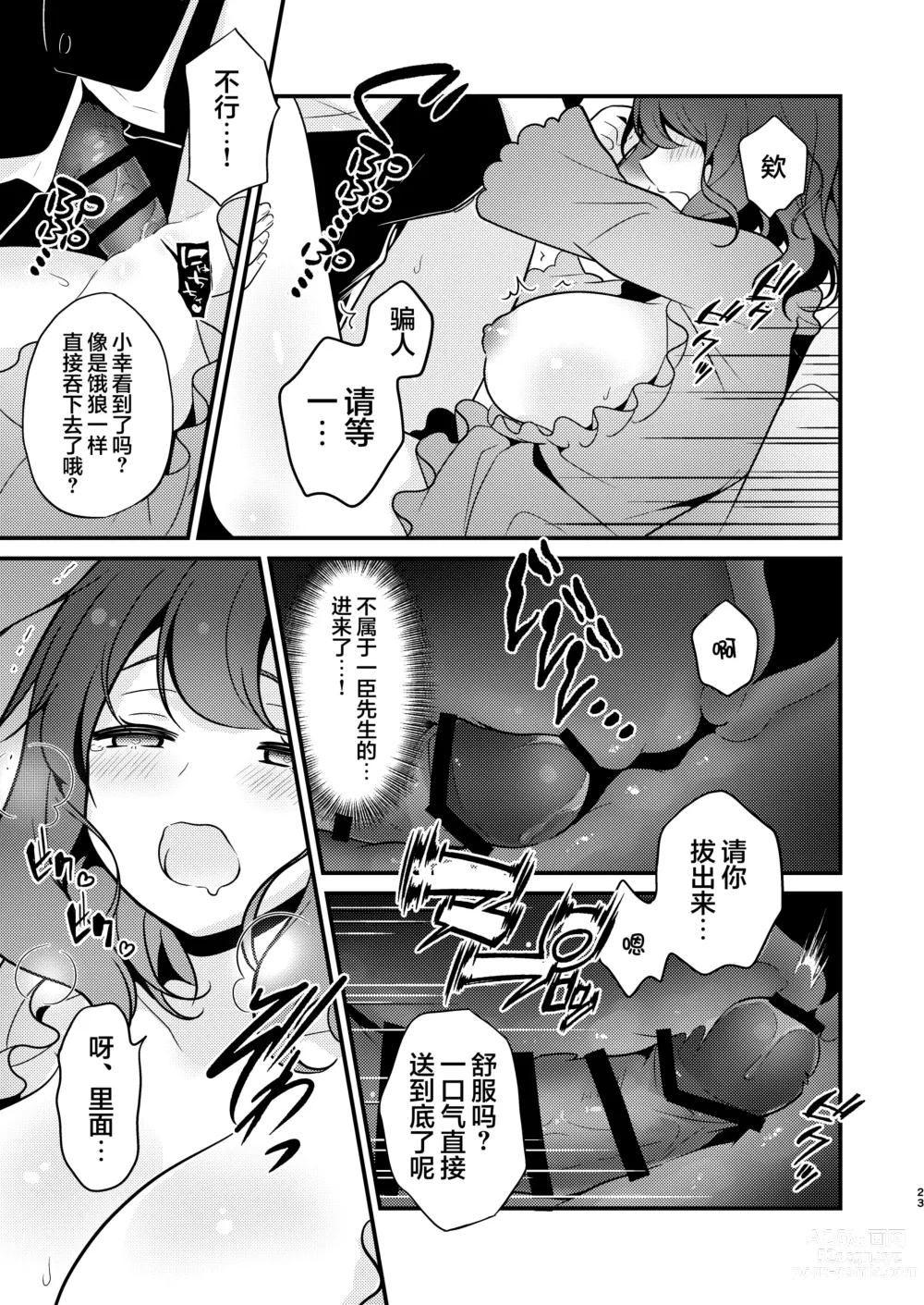 Page 23 of doujinshi Tenseisaki no fianse ha netorare zokusei mochideshita