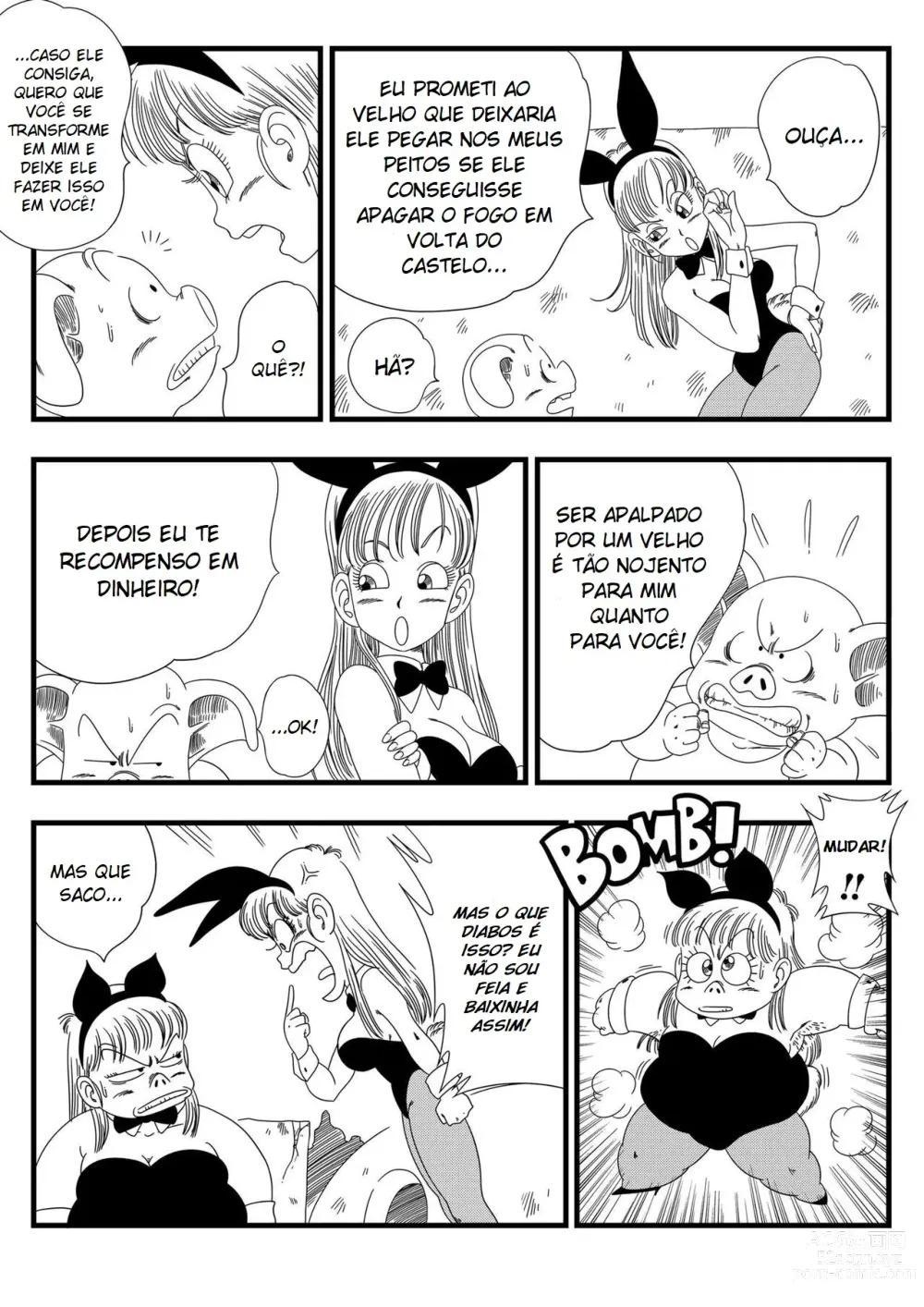 Page 4 of doujinshi A Transformação de Coelhinha (decensored)