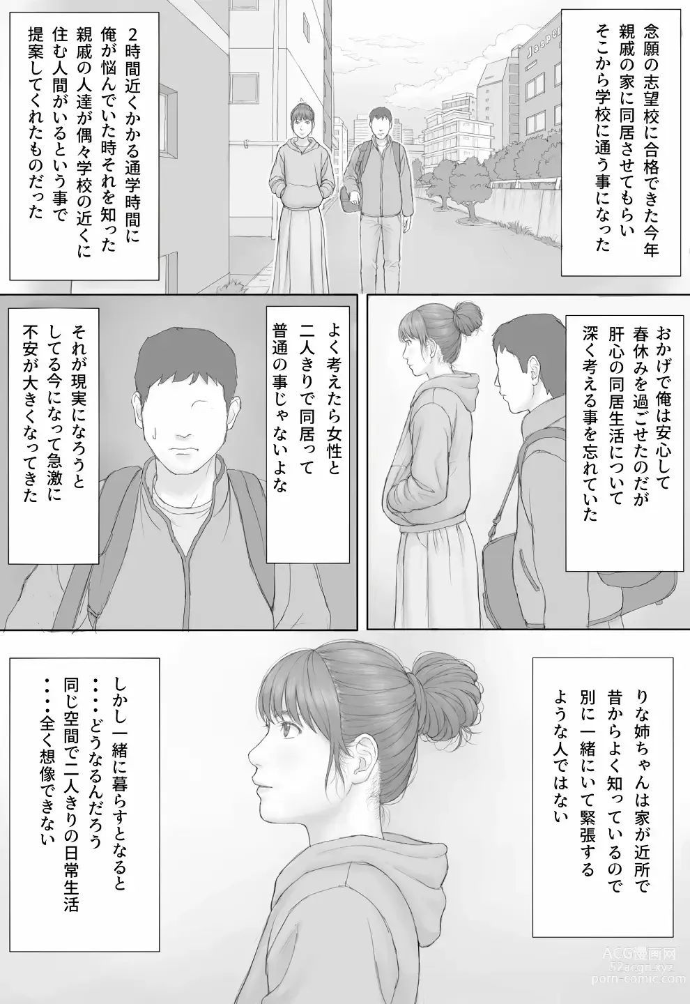 Page 2 of doujinshi Doukyo Seikatsu Zenpen