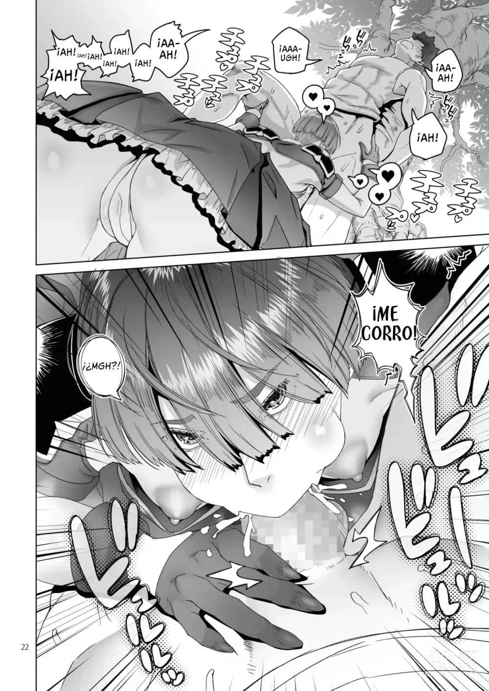 Page 21 of doujinshi Rowan Nyokenshi wa Kakusenai