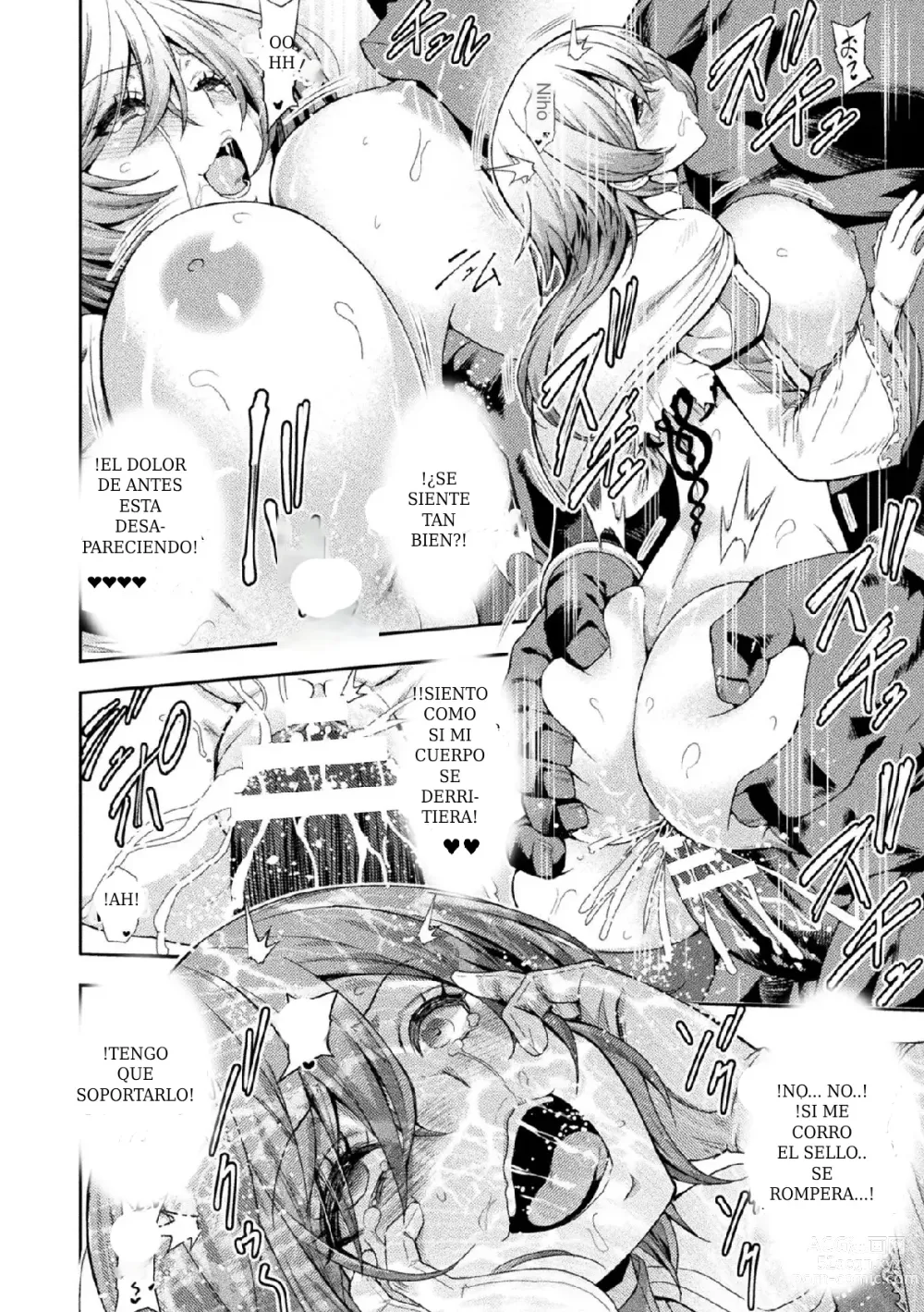 Page 25 of manga ERONA 2 Orc no Inmon ni Modaeshi Miko no Nare no Hate Niwa Zecchou Kitou