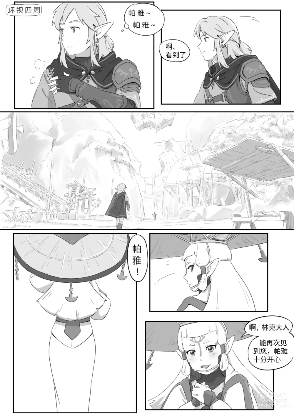 Page 4 of doujinshi 海拉鲁欲望传说