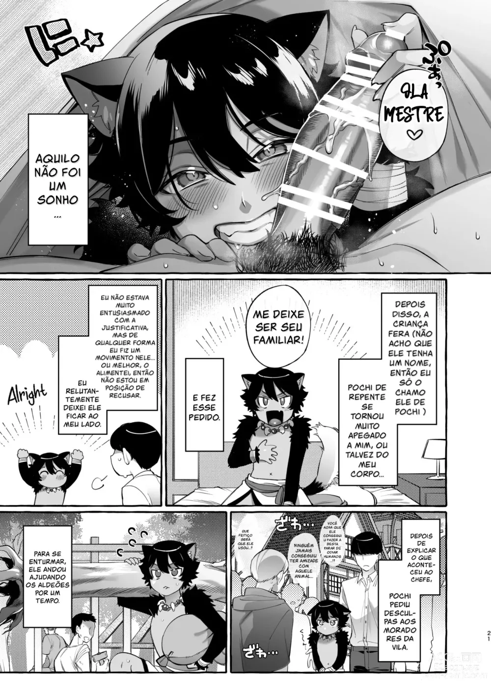 Page 22 of doujinshi Isekai Teni Shite Mazoku Shota ni Tanetsuke Shitara Mechakucha Natsukareta.